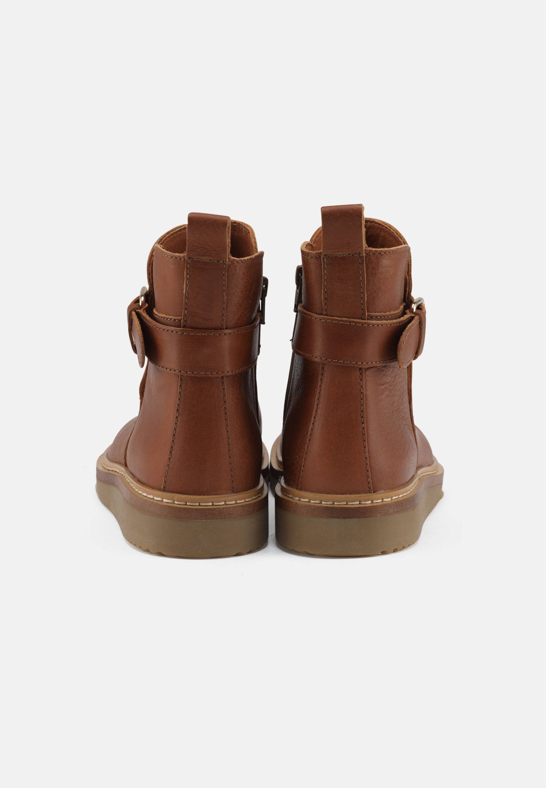 Betty Støvle Leather - Cognac - Nature Footwear