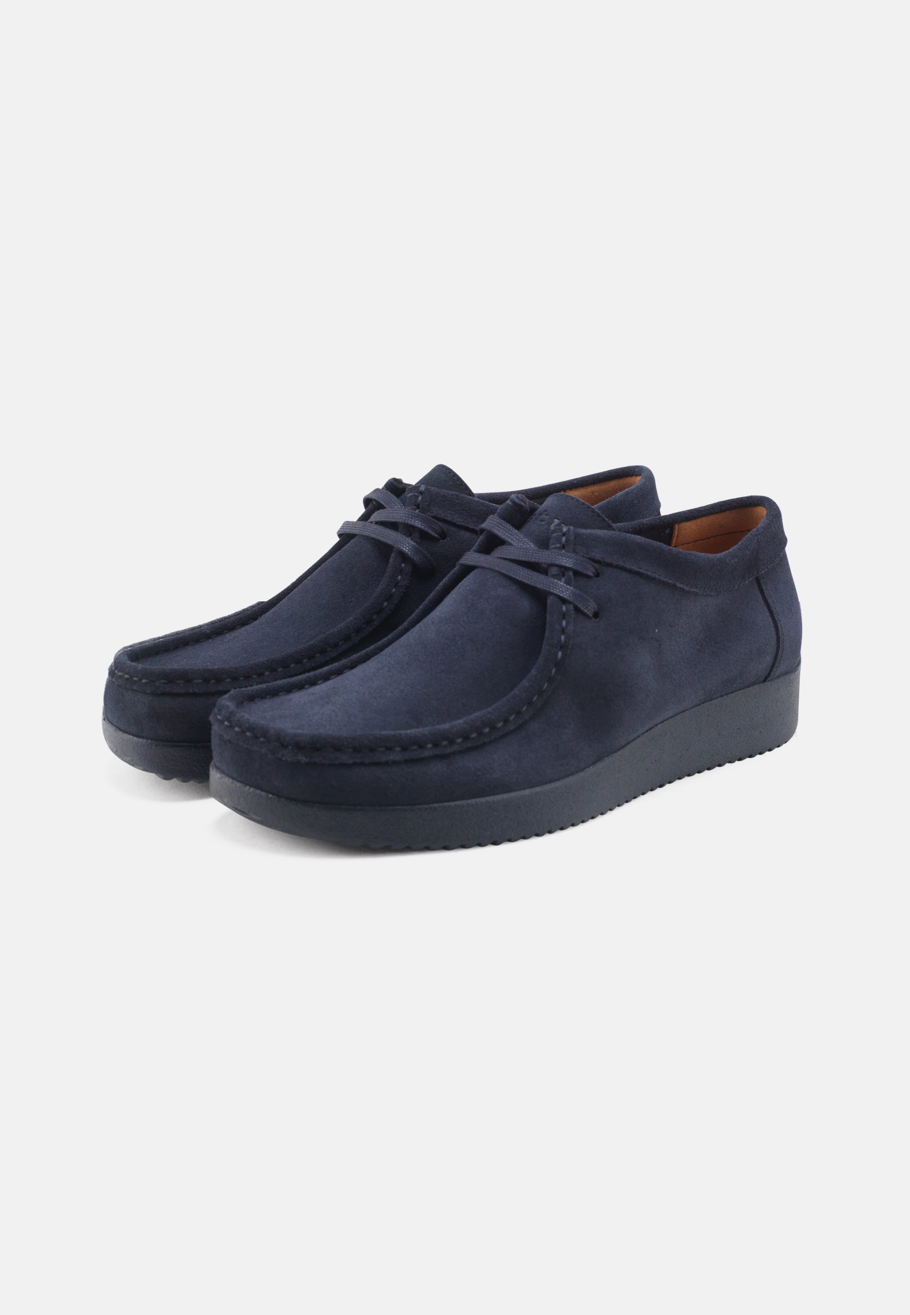 Nature Footwear Adam Sko Suede Shoe 004 Navy