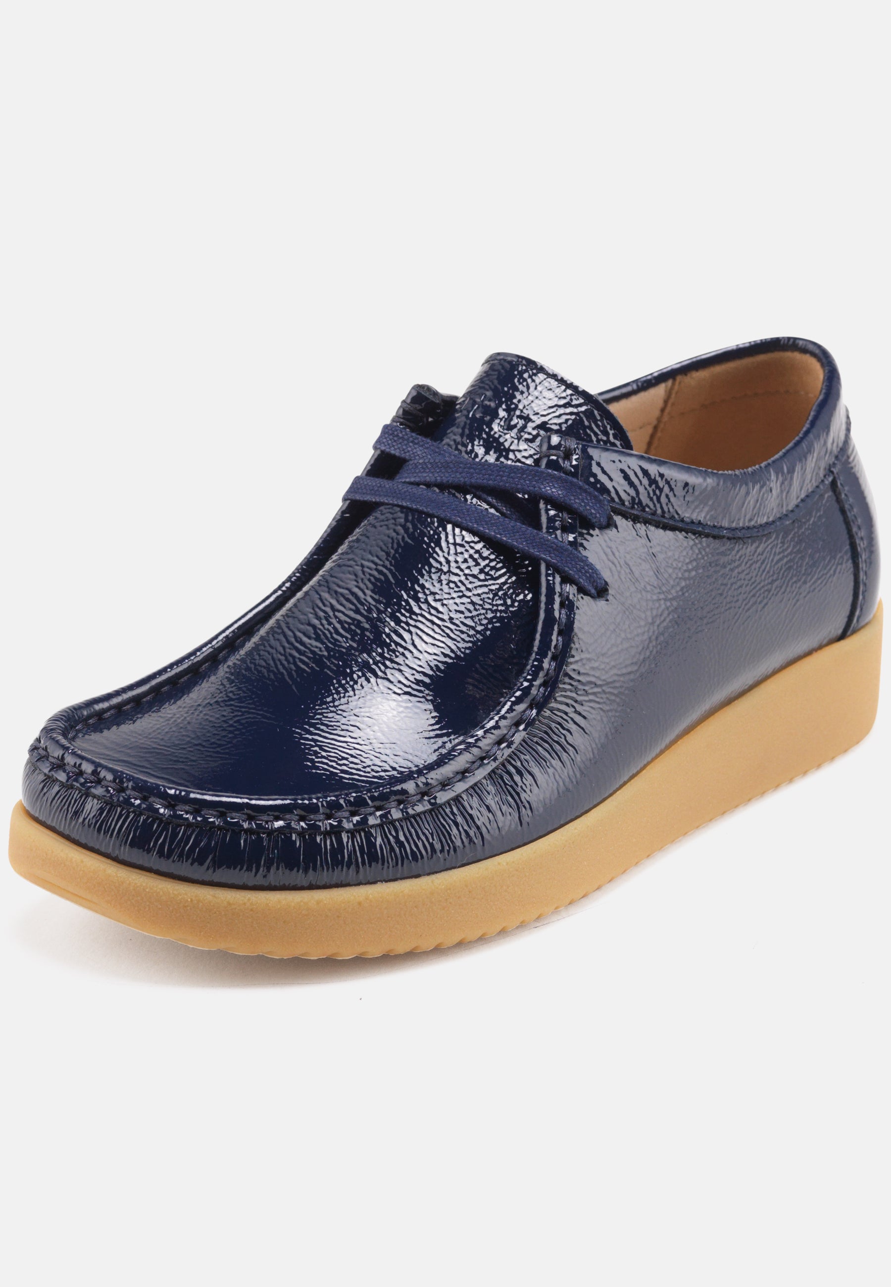 Nature Footwear Alba Sko Leather Shoe 004 Navy