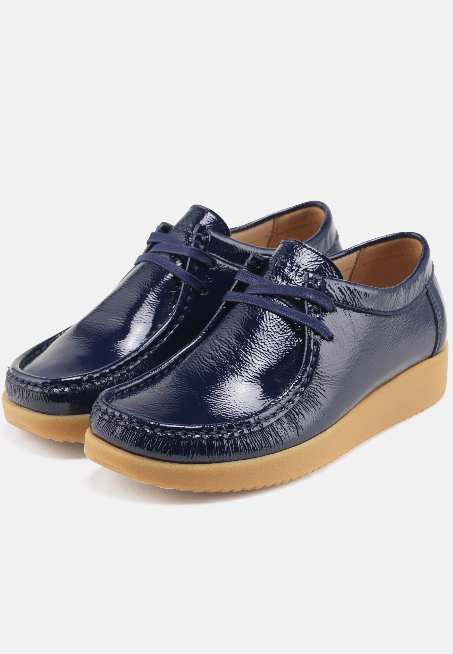 Nature Footwear Alba Sko Leather Shoe 004 Navy