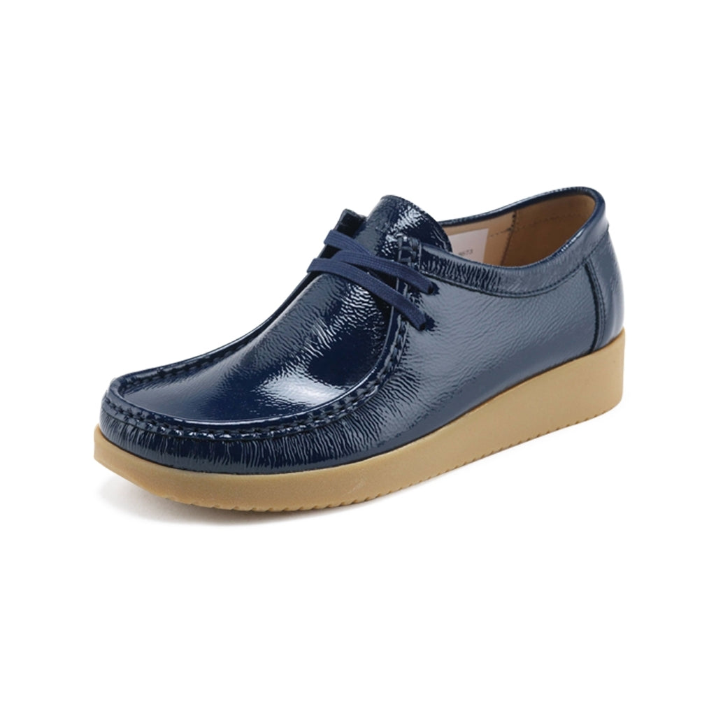 Nature Footwear Alba Sko Leather Shoe 004 Navy