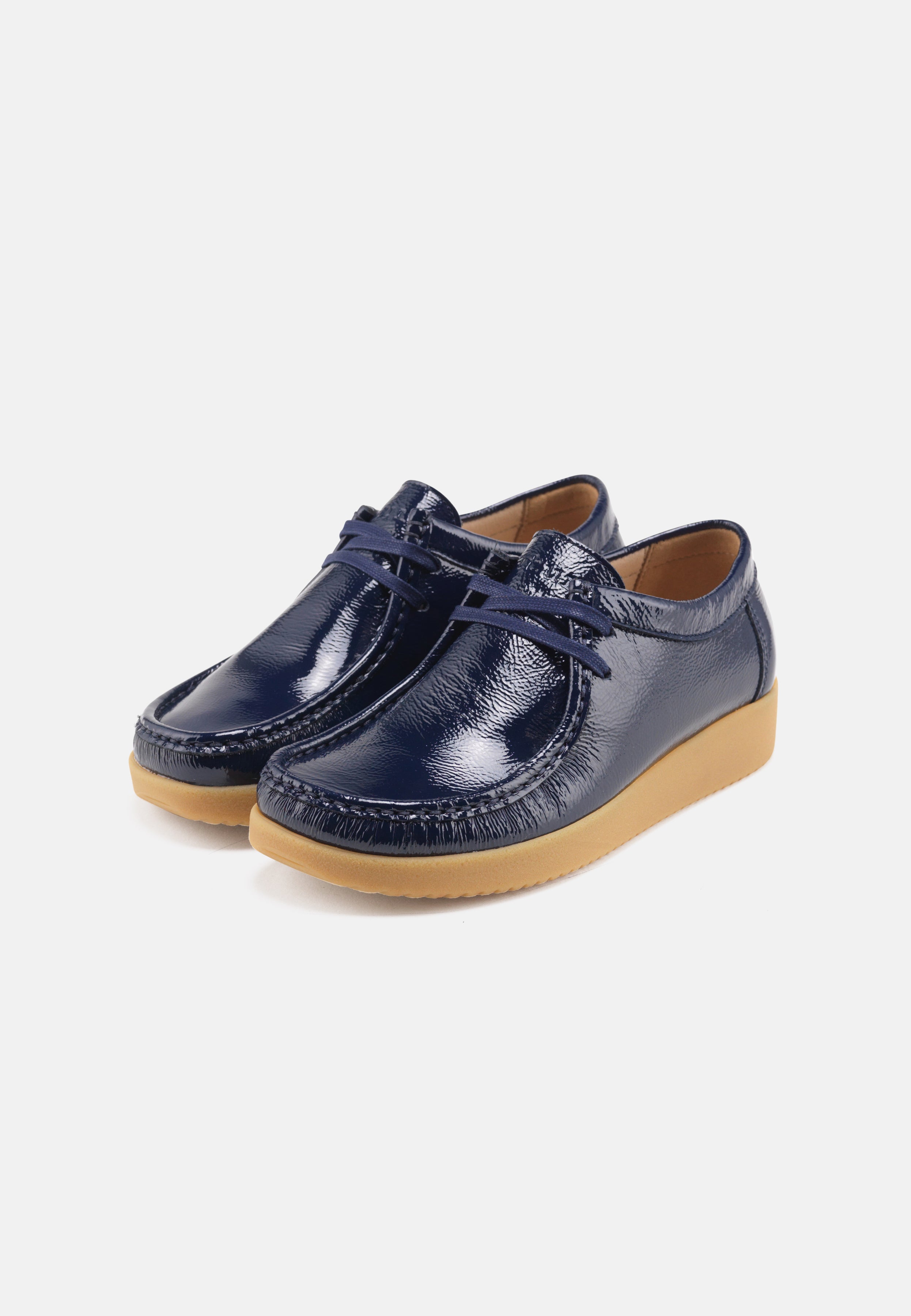 Nature Footwear Alba Sko Leather Shoe 004 Navy