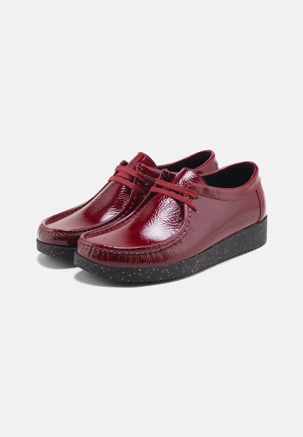 Nature Footwear Alba Sko Leather Shoe 180 Bourgogne
