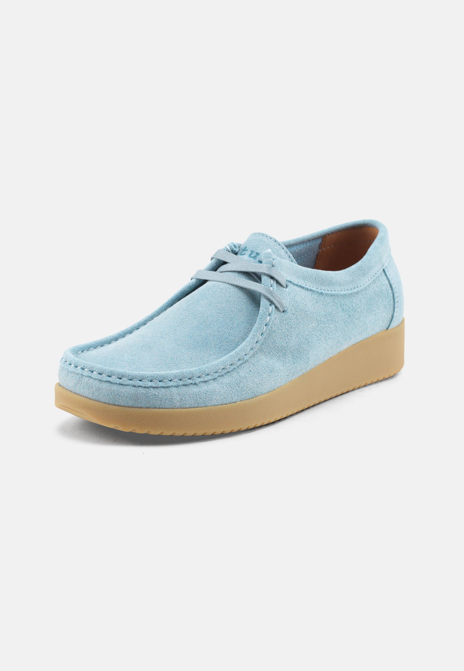 Nature Footwear Alba Sko Suede Shoe 125 Sky