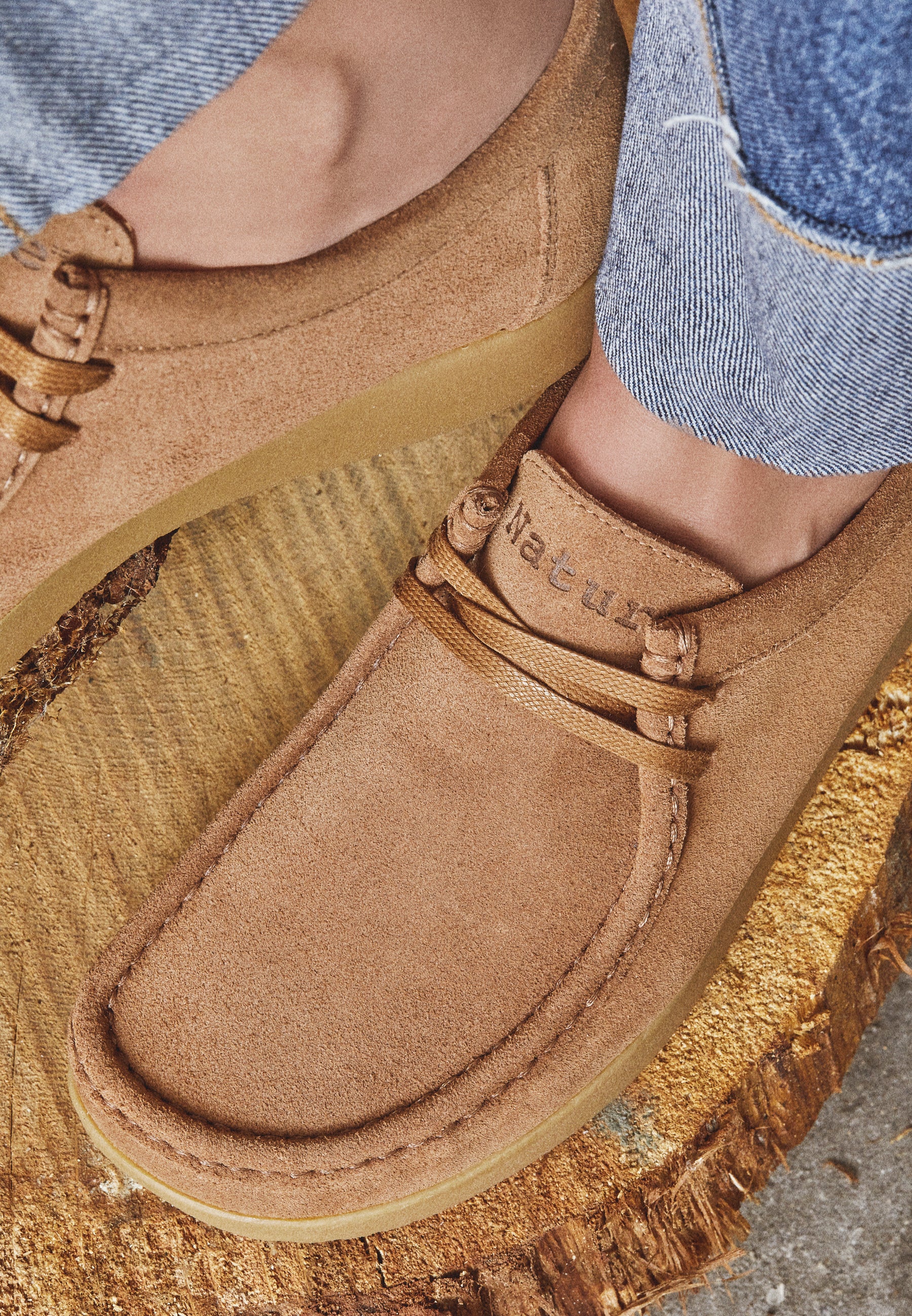 Nature Footwear Alba Sko Suede Shoe 025 Toffee