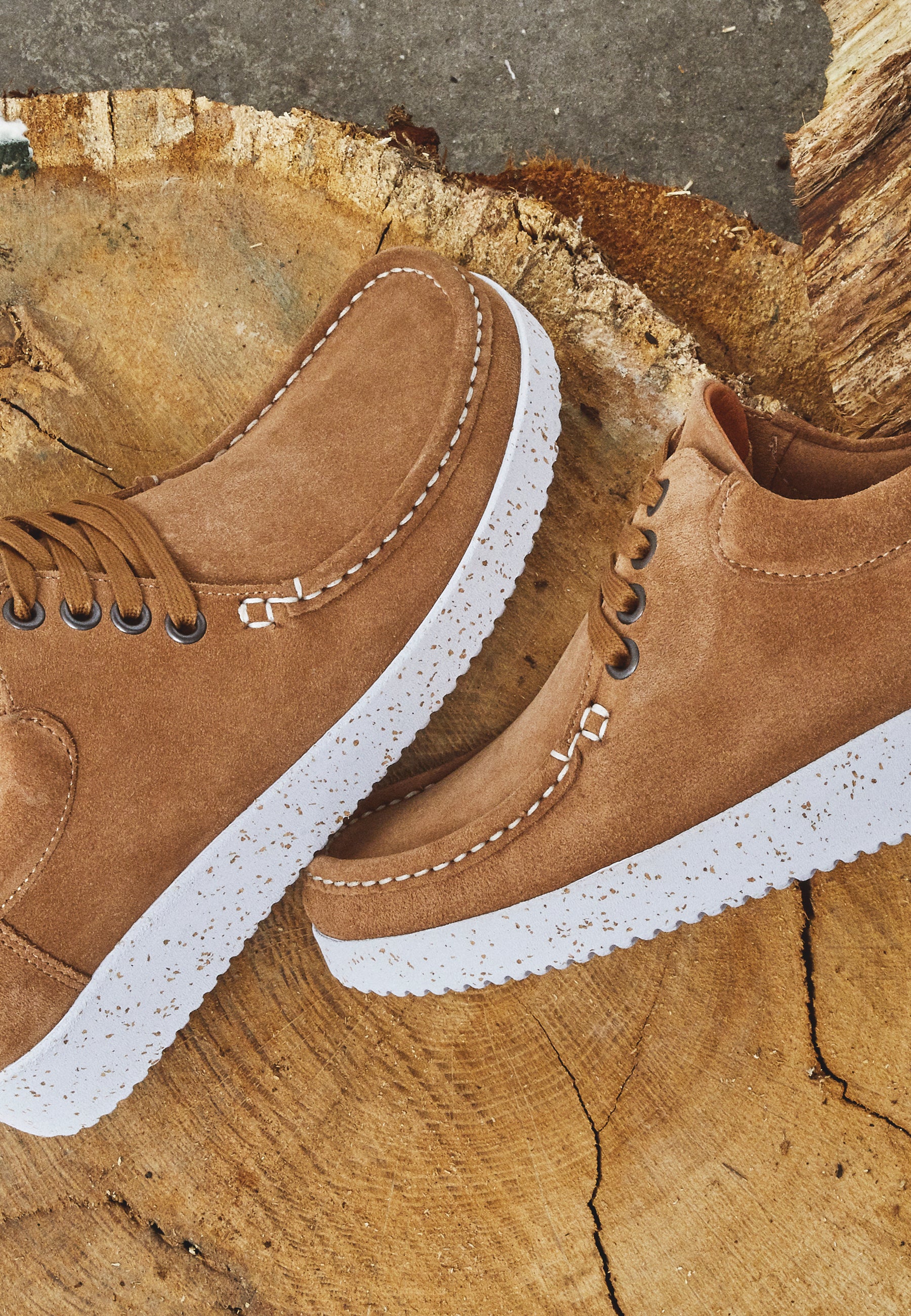 Nature Footwear Anna Sko Suede Shoe 025 Toffee