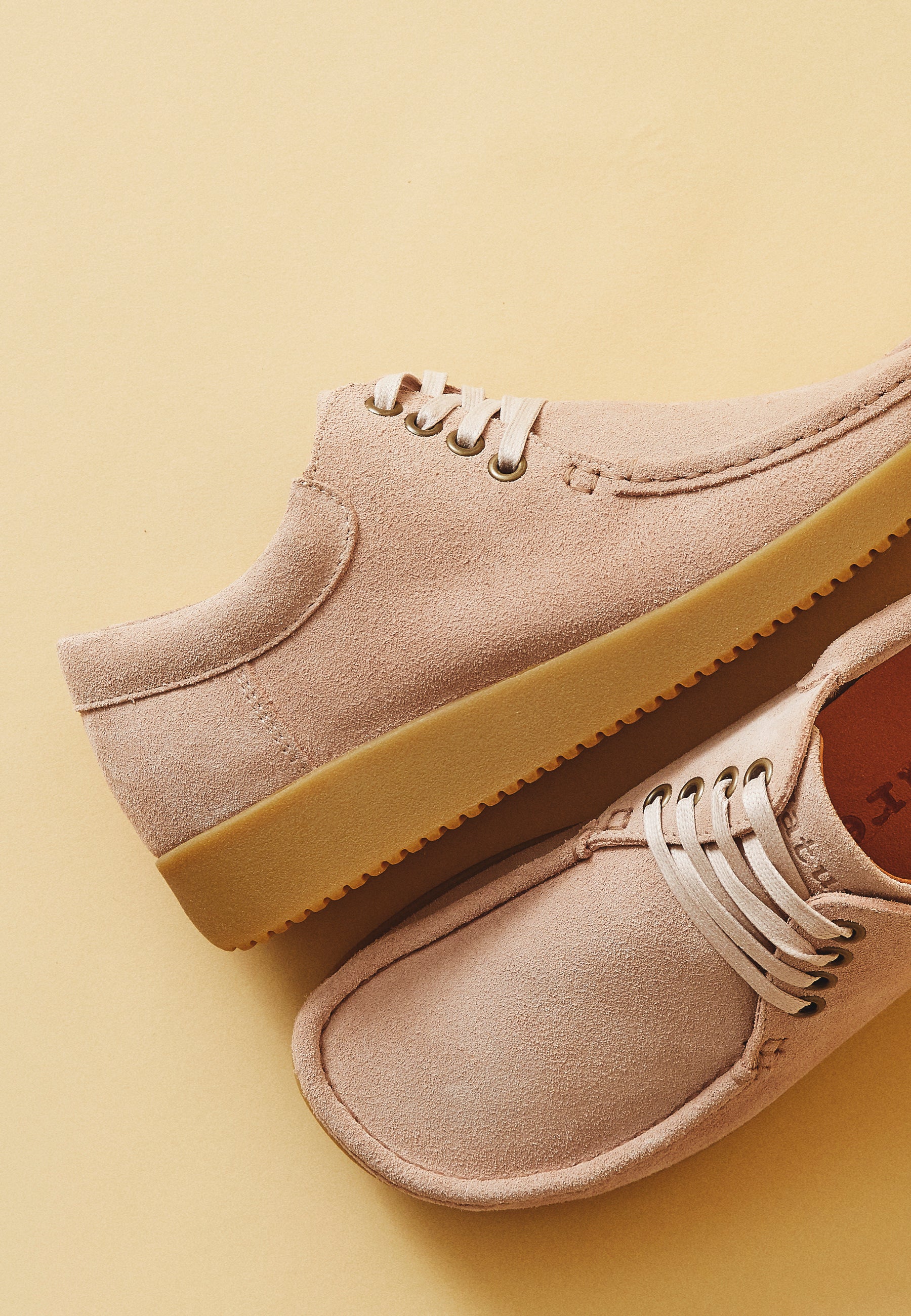 Nature Footwear Anna Sko Suede Shoe 006 Light Rose