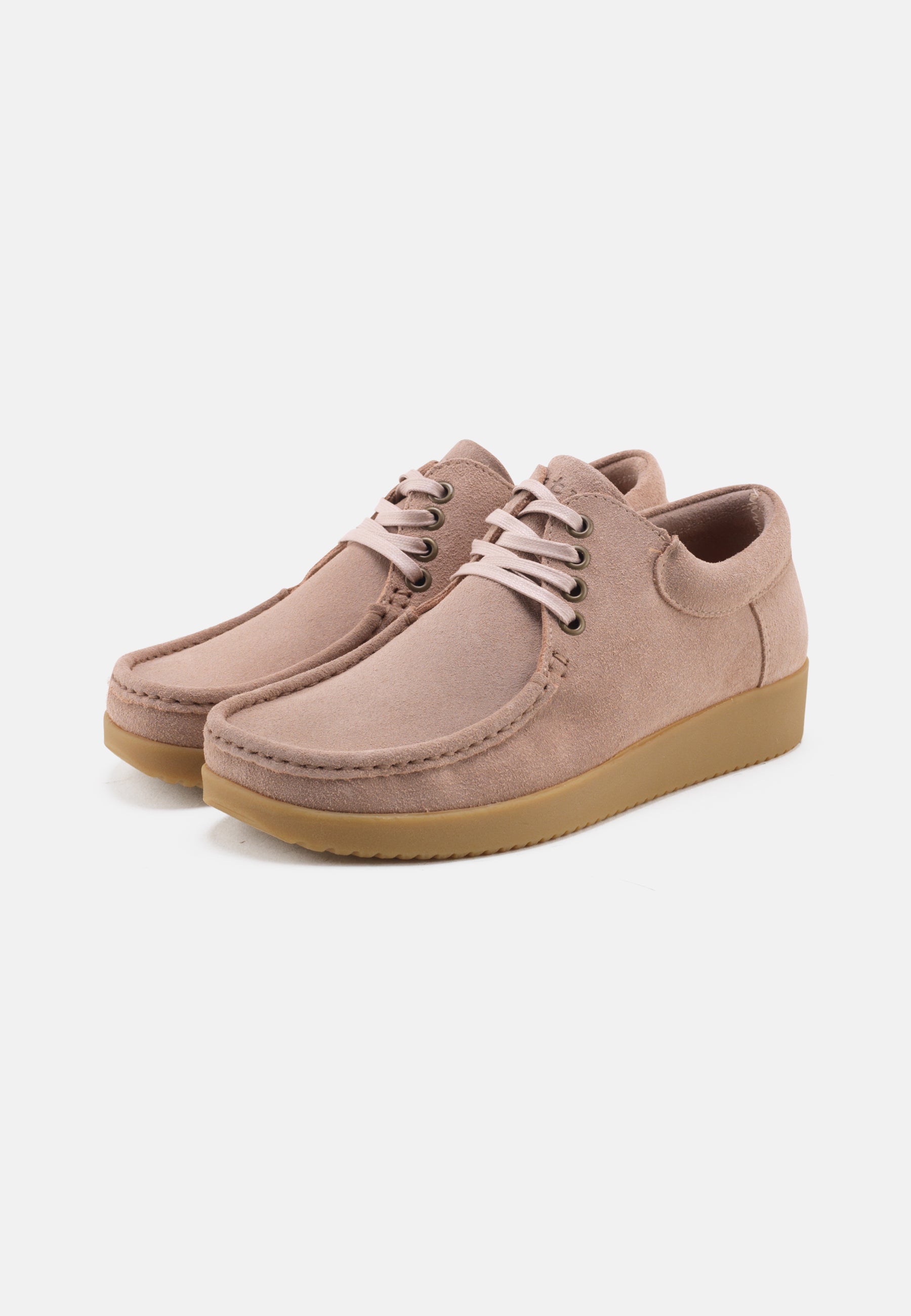 Nature Footwear Anna Sko Suede Shoe 006 Light Rose