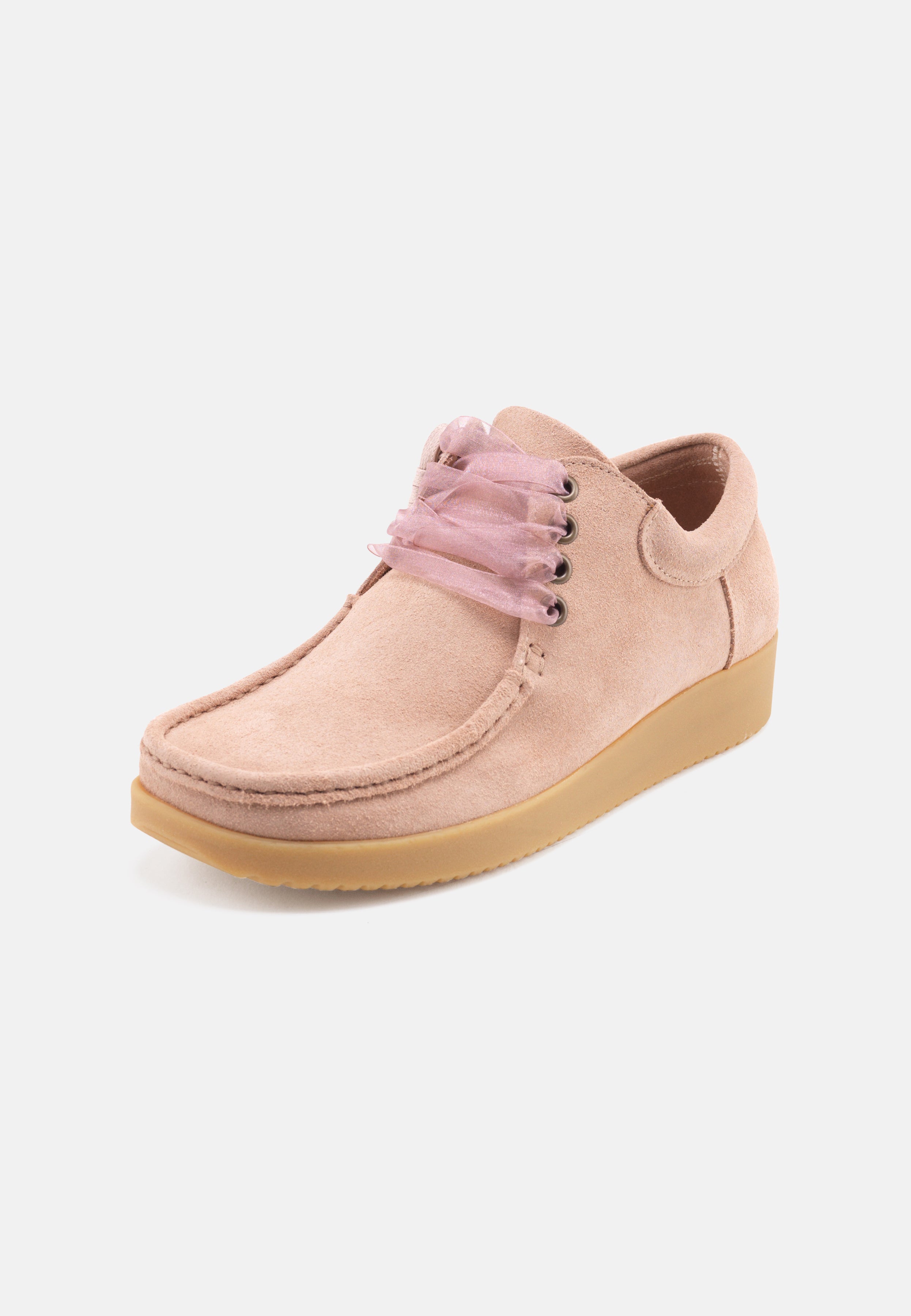 Nature Footwear Anna Sko Suede Shoe 006 Light Rose