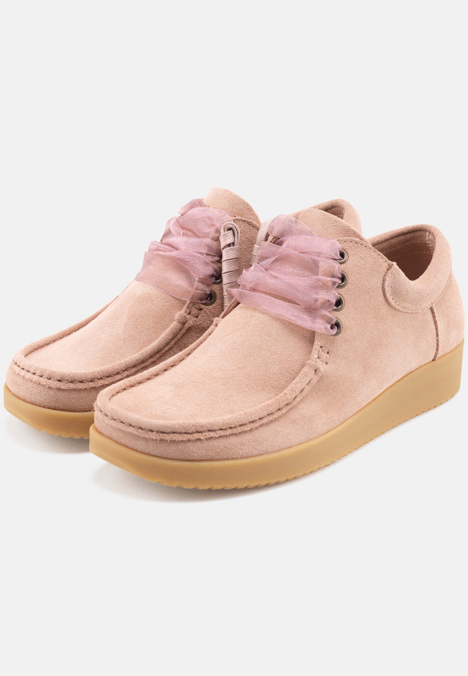 Nature Footwear Anna Sko Suede Shoe 006 Light Rose
