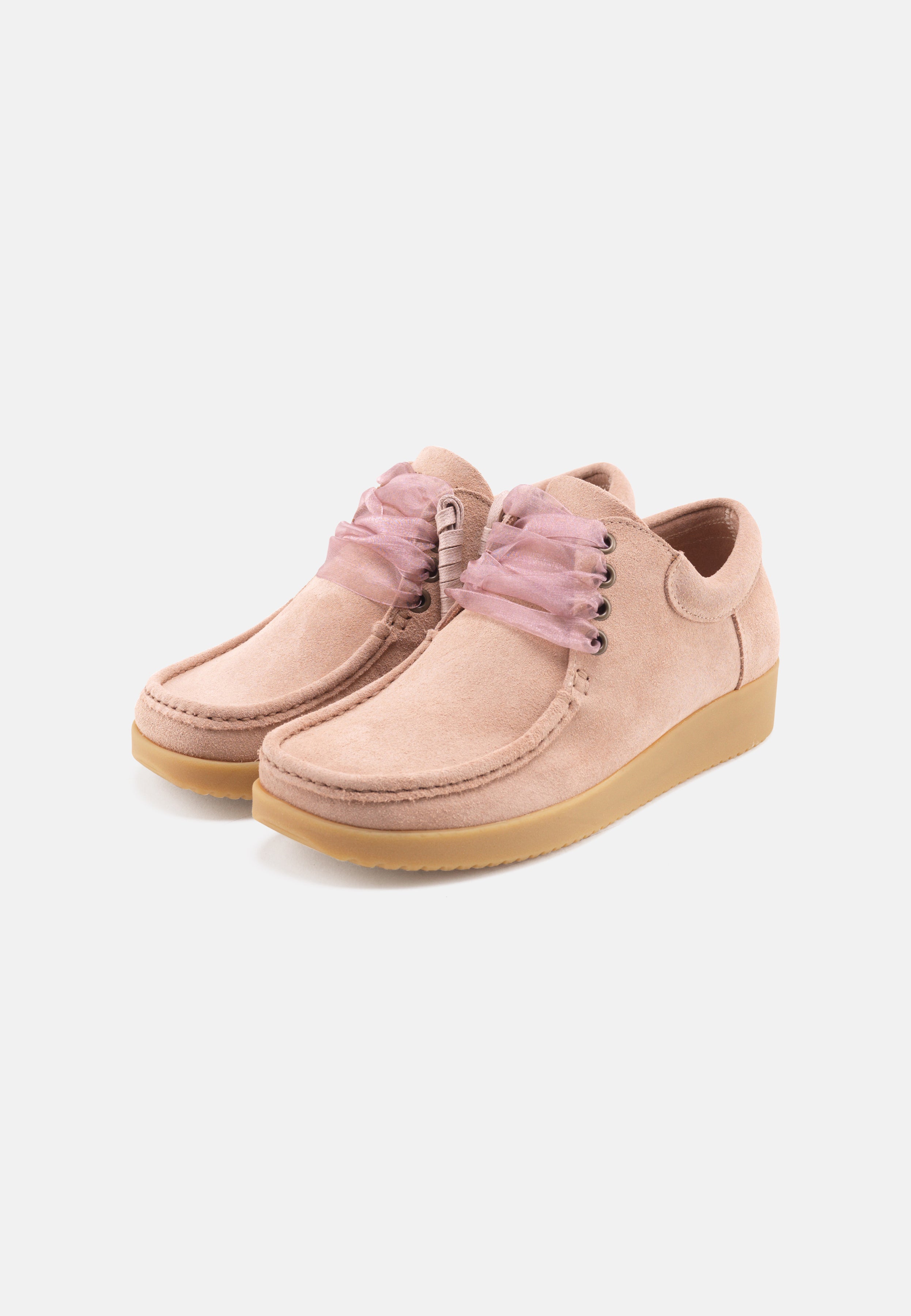 Nature Footwear Anna Sko Suede Shoe 006 Light Rose
