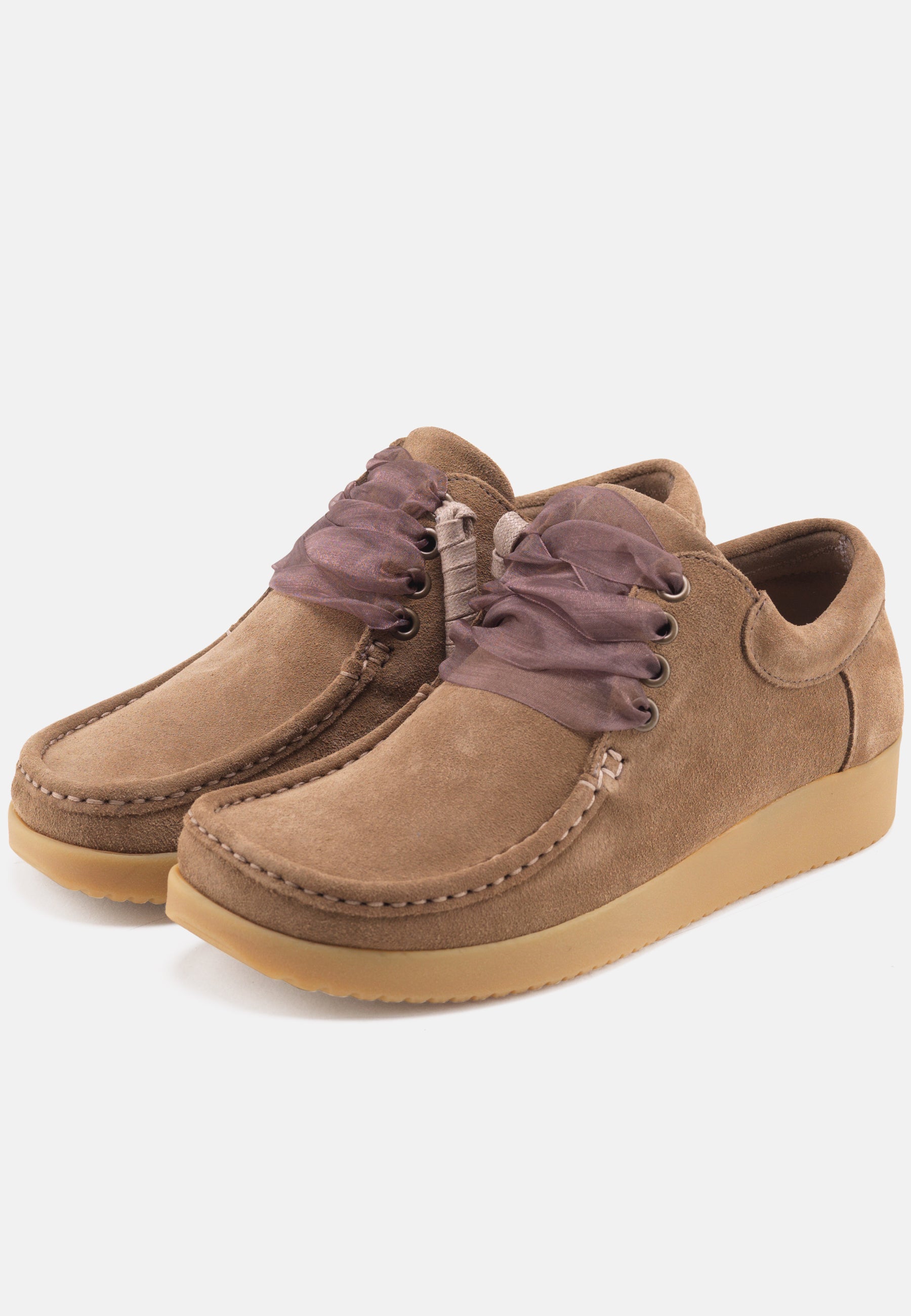 Nature Footwear Anna Sko Suede Shoe 157 Moonrock