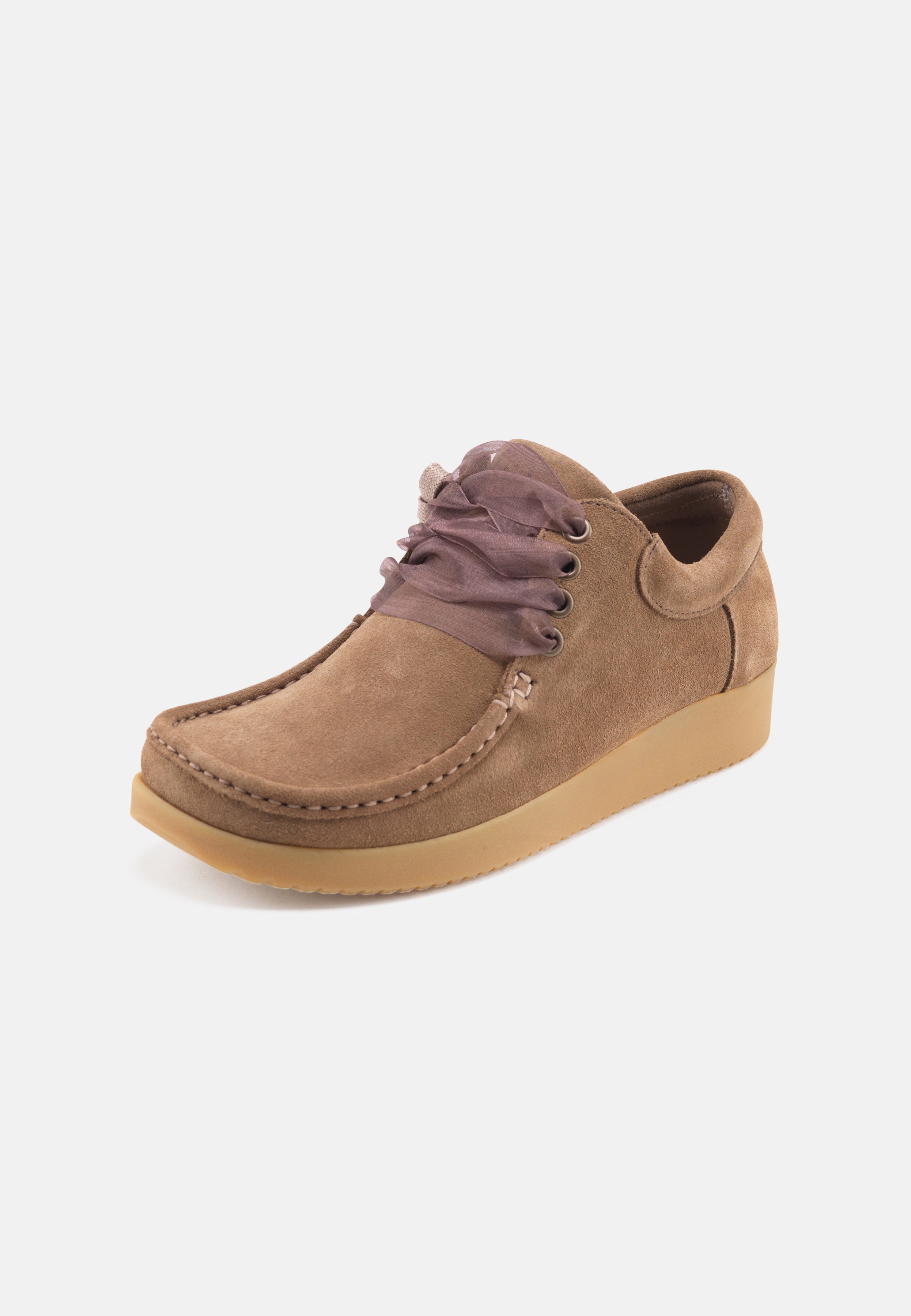 Nature Footwear Anna Sko Suede Shoe 157 Moonrock