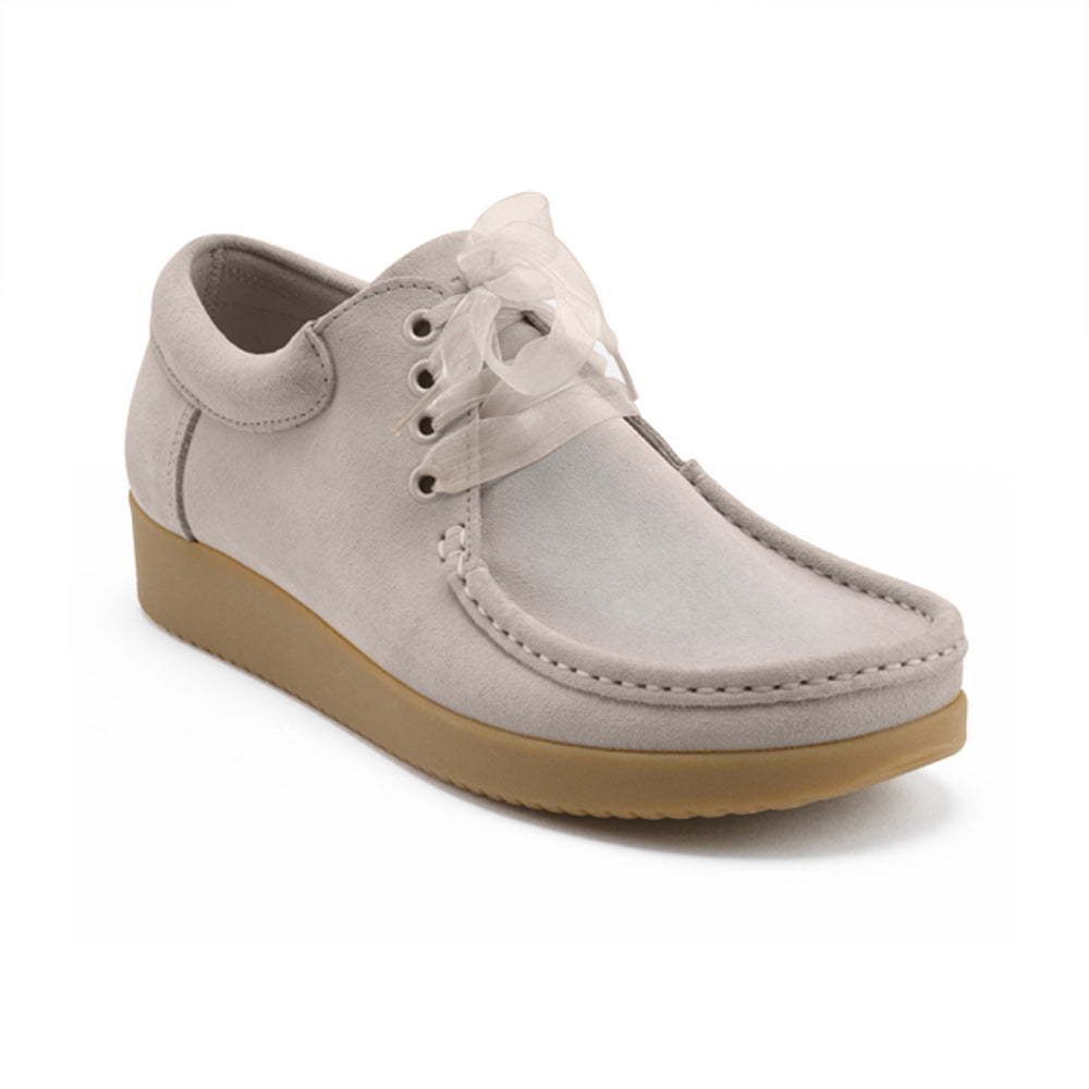 Nature Footwear Anna Sko Suede Shoe 157 Moonrock