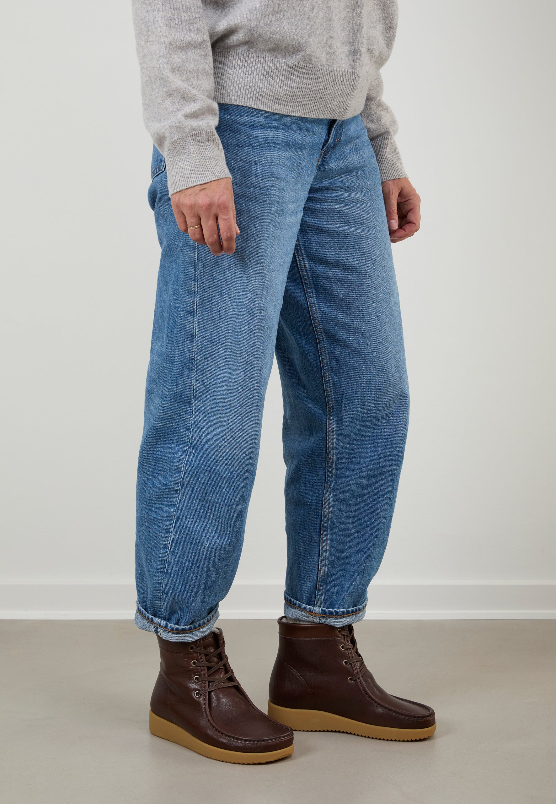 Nature Footwear Asta Varmforet Støvle Leather Warm linned Boot 018 Coffee