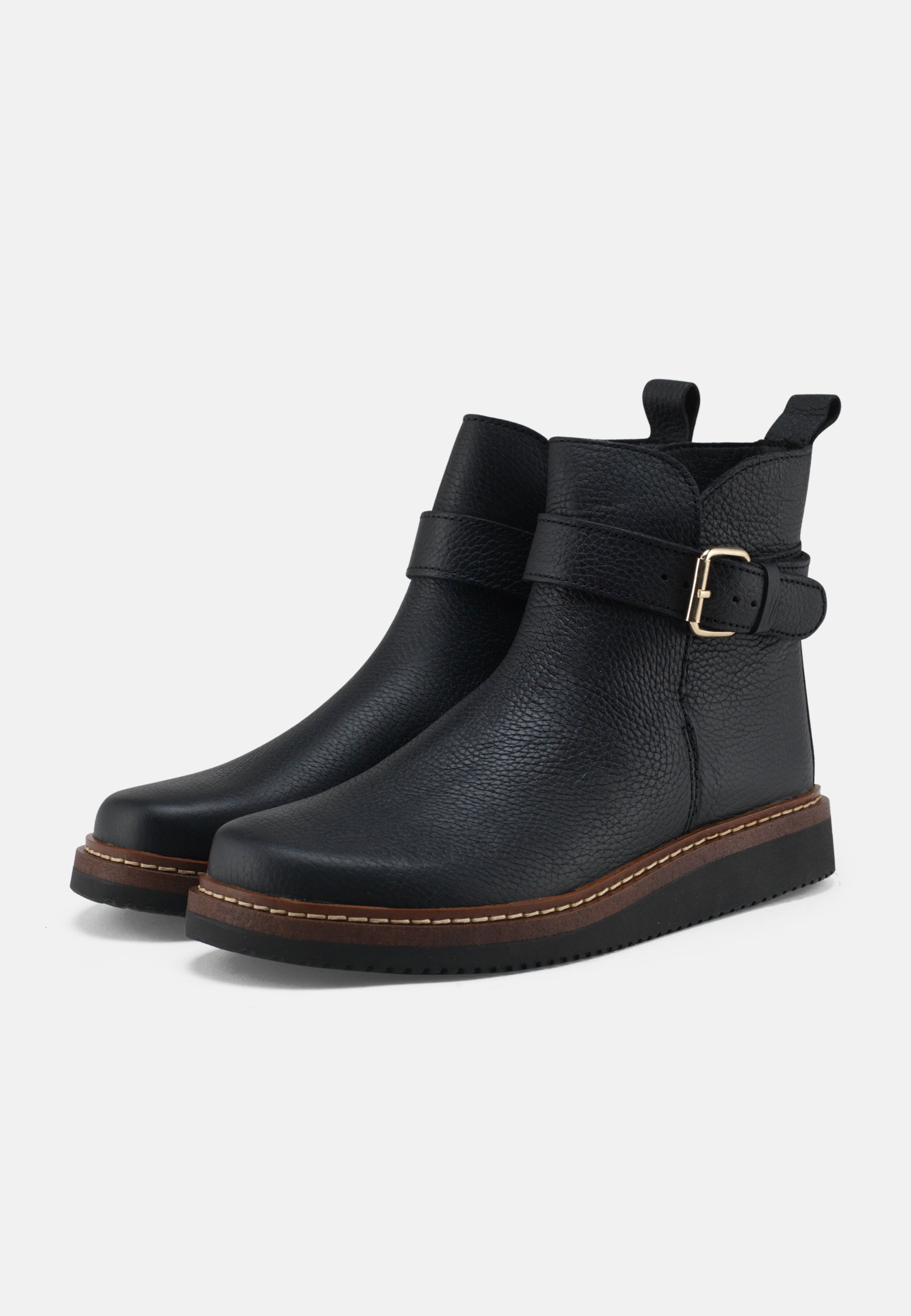 Nature Footwear Betty Støvle Leather Boot 002 Black