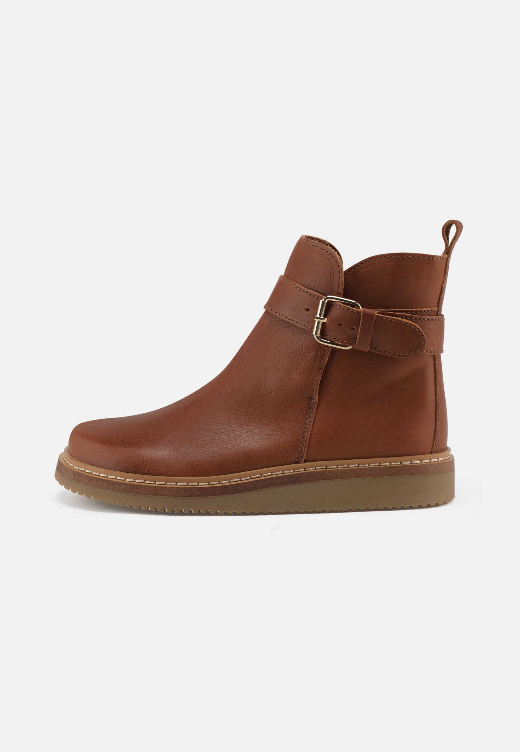Nature Footwear Betty Støvle Leather Boot 166 Cognac