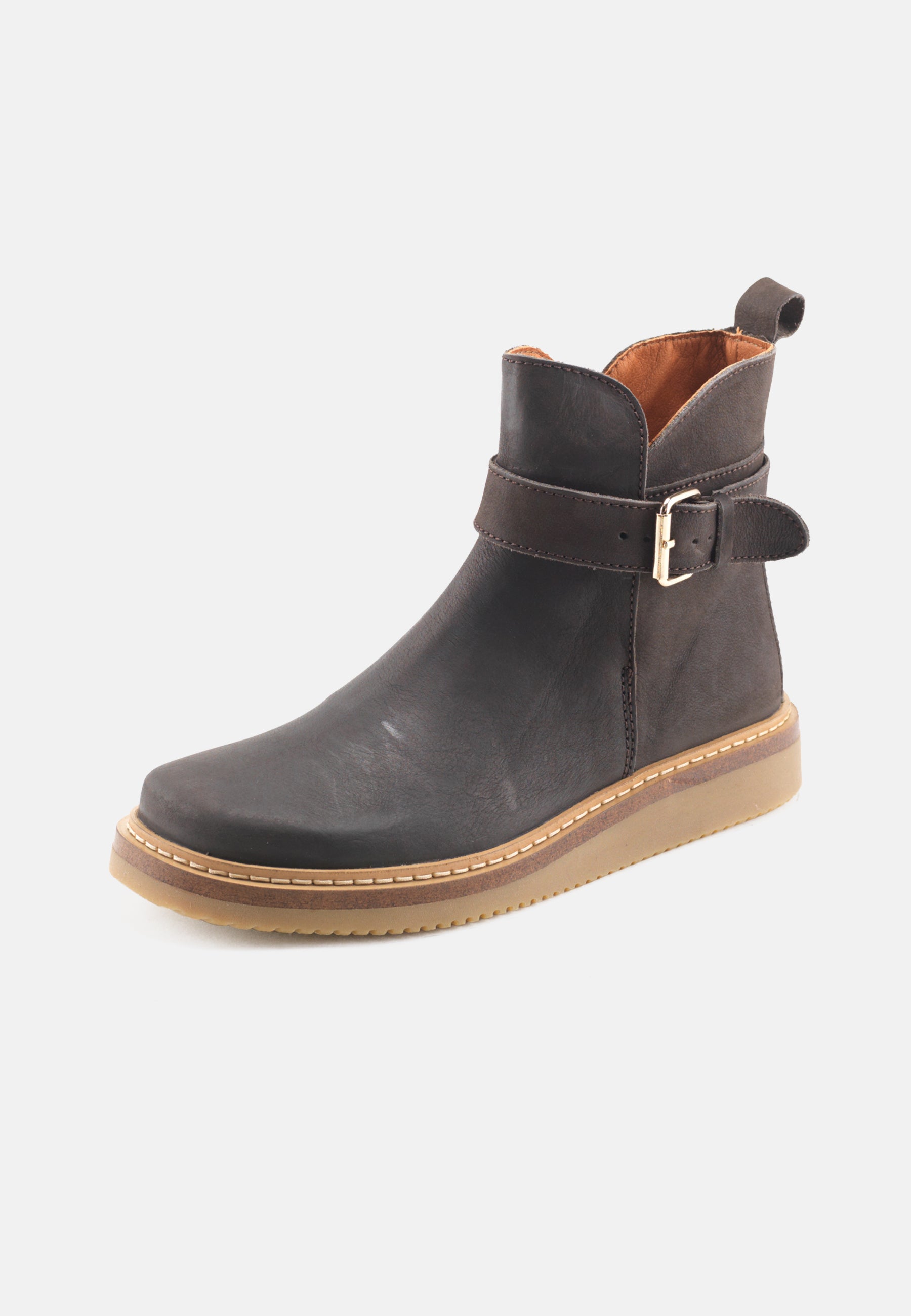 Nature Footwear Betty Støvle Oily Nubuck Boot 146 Bison