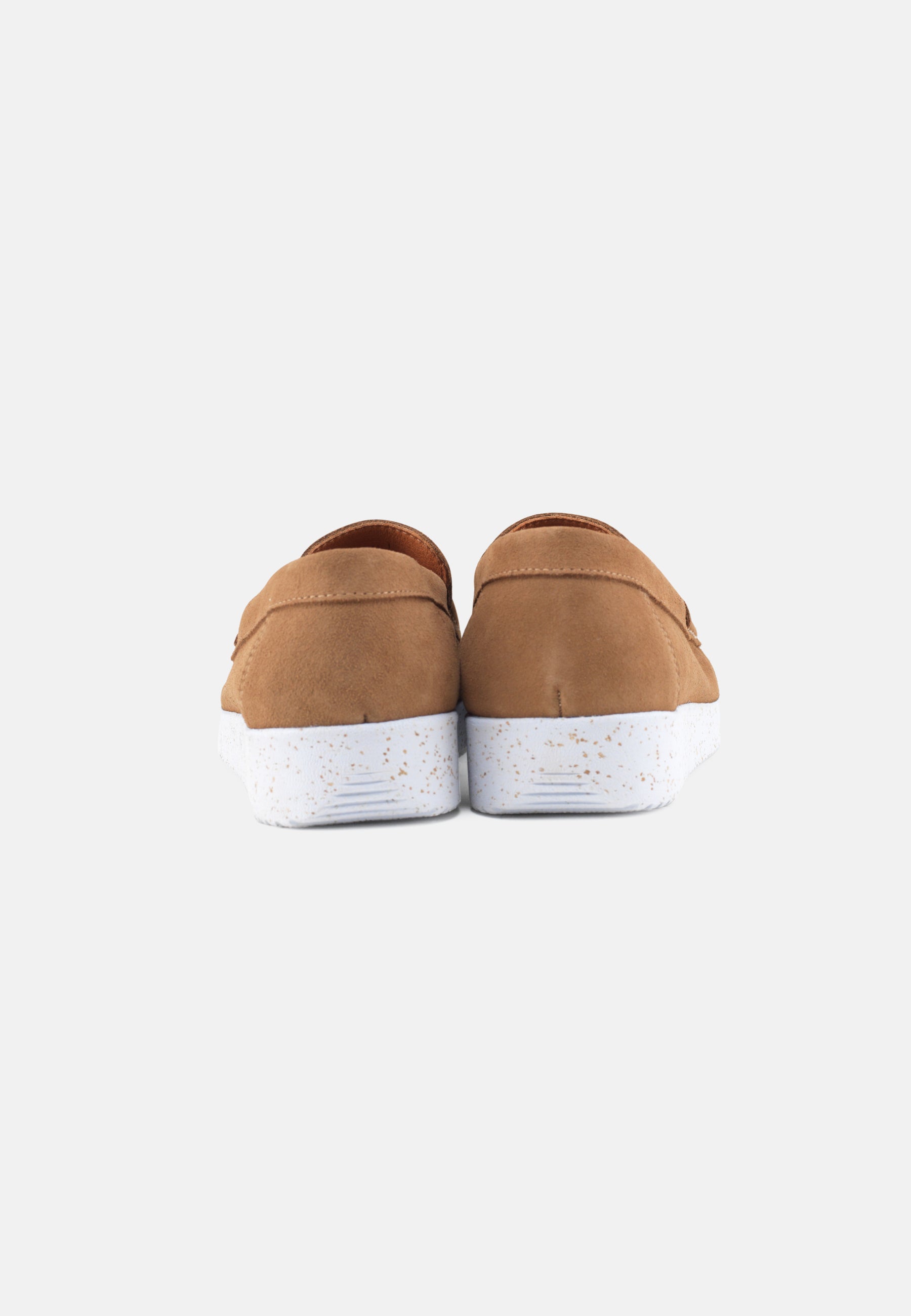 Nature Footwear Elin Loafer Suede Slip on 025 Toffee
