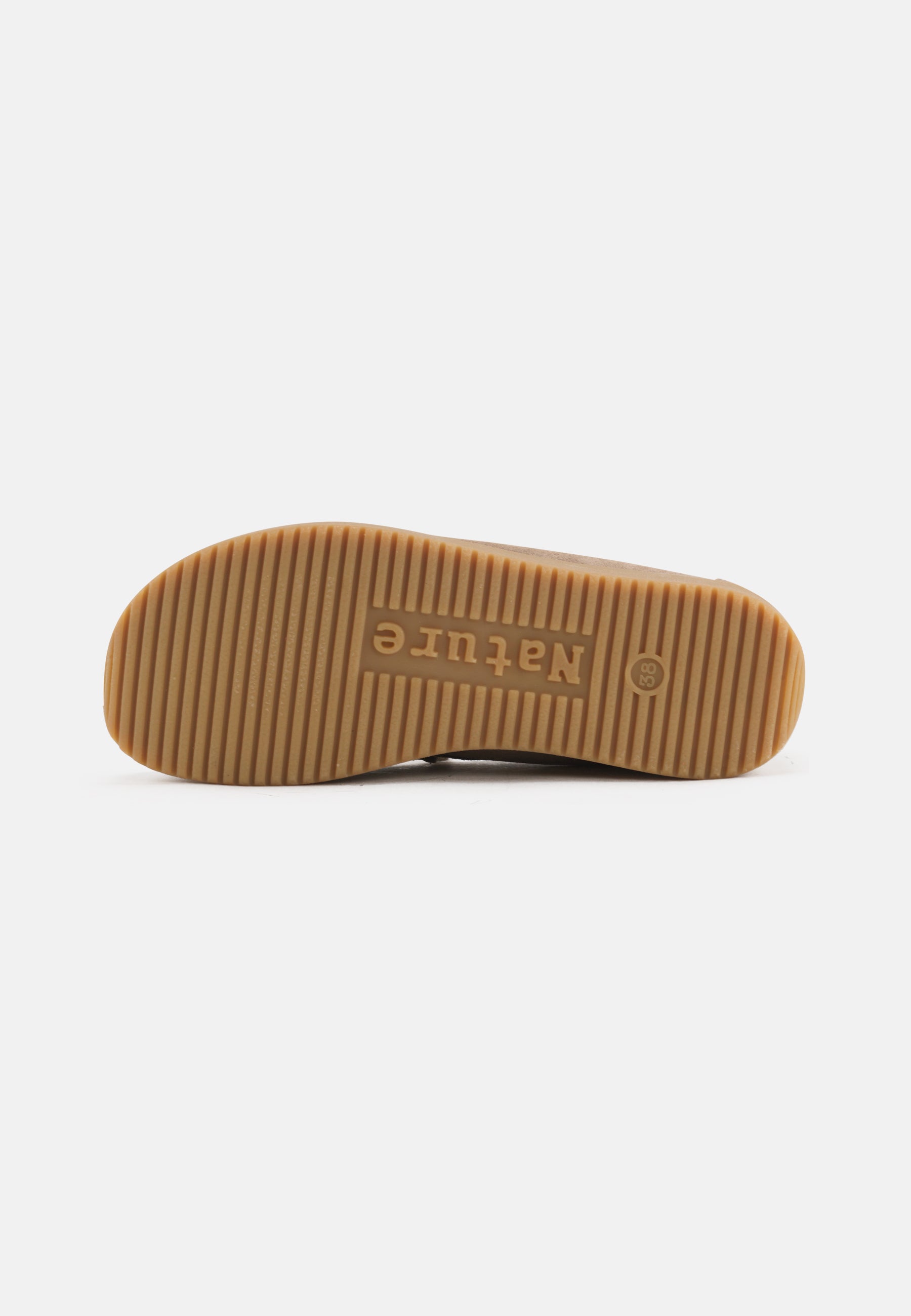 Nature Footwear Elin Loafer Suede læder farve Moonrock med ydersål af naturgummi