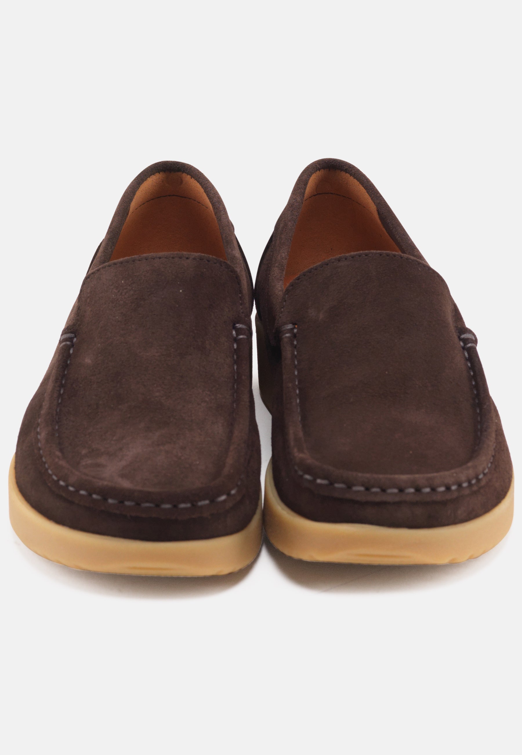 Nature Footwear Elin Loafer Suede Slip on 018 Coffee