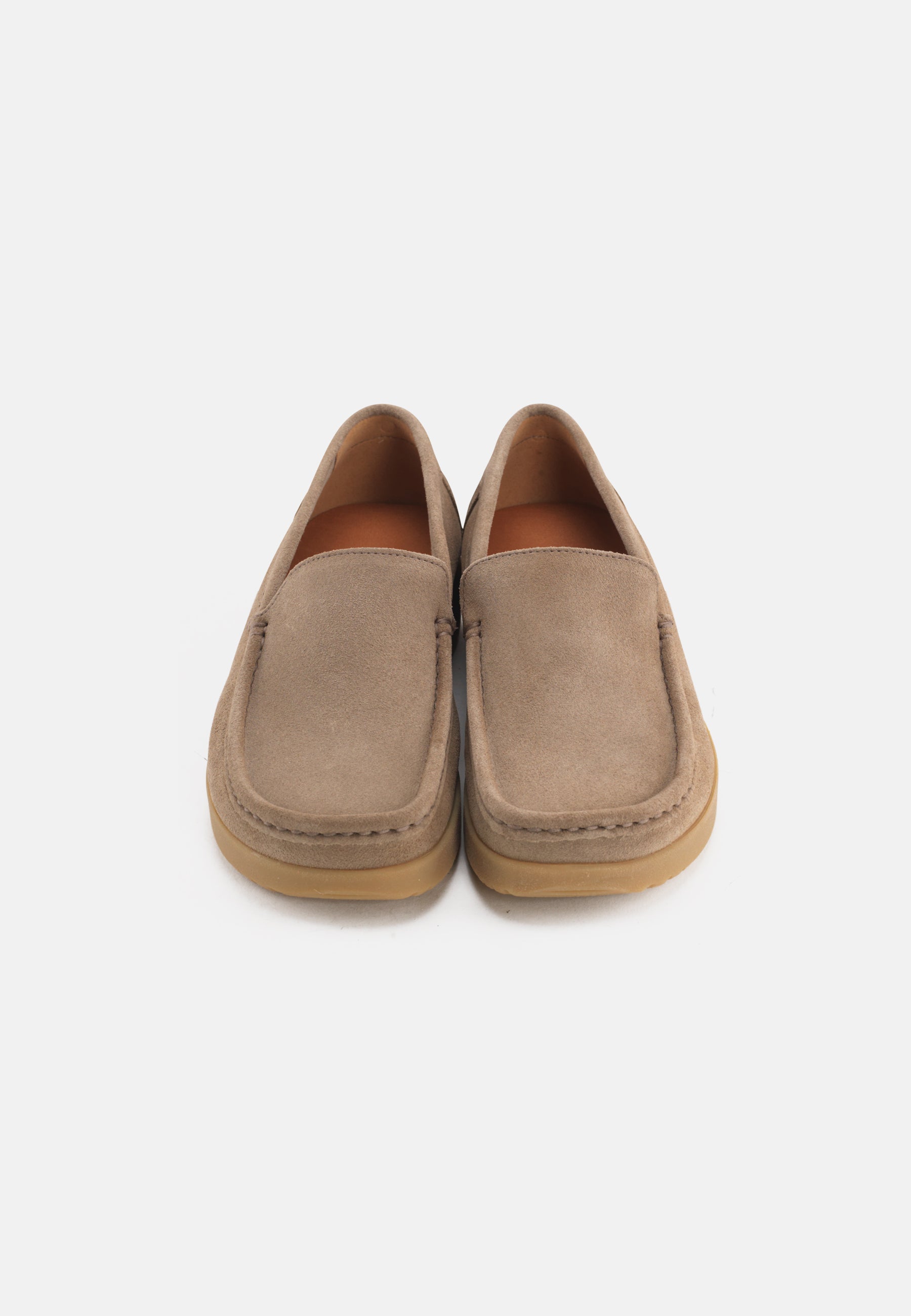 Nature Footwear Elin Loafer Suede Slip on 157 Moonrock