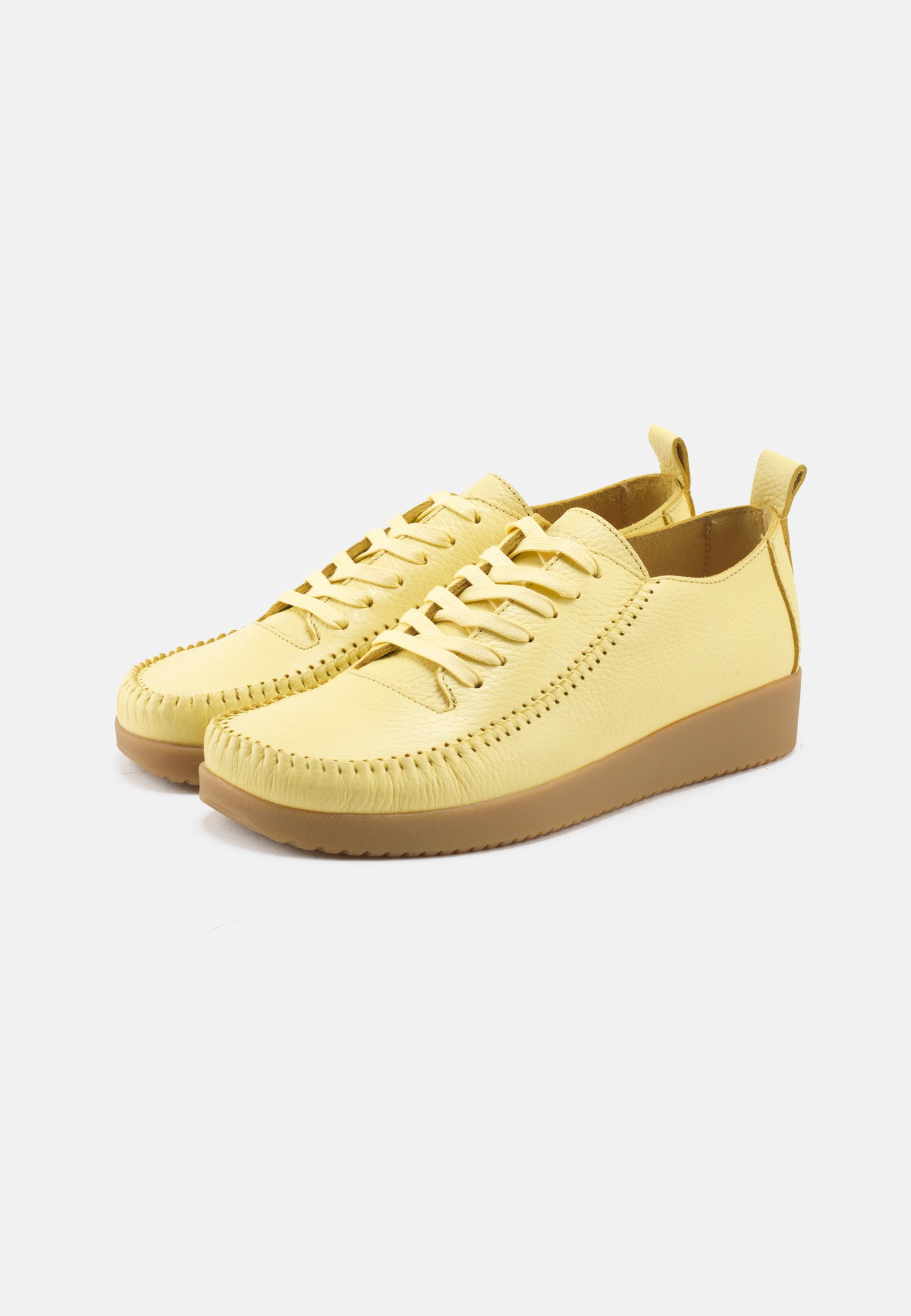 Nature Footwear Elly Sko Leather Shoe 033 Limonade