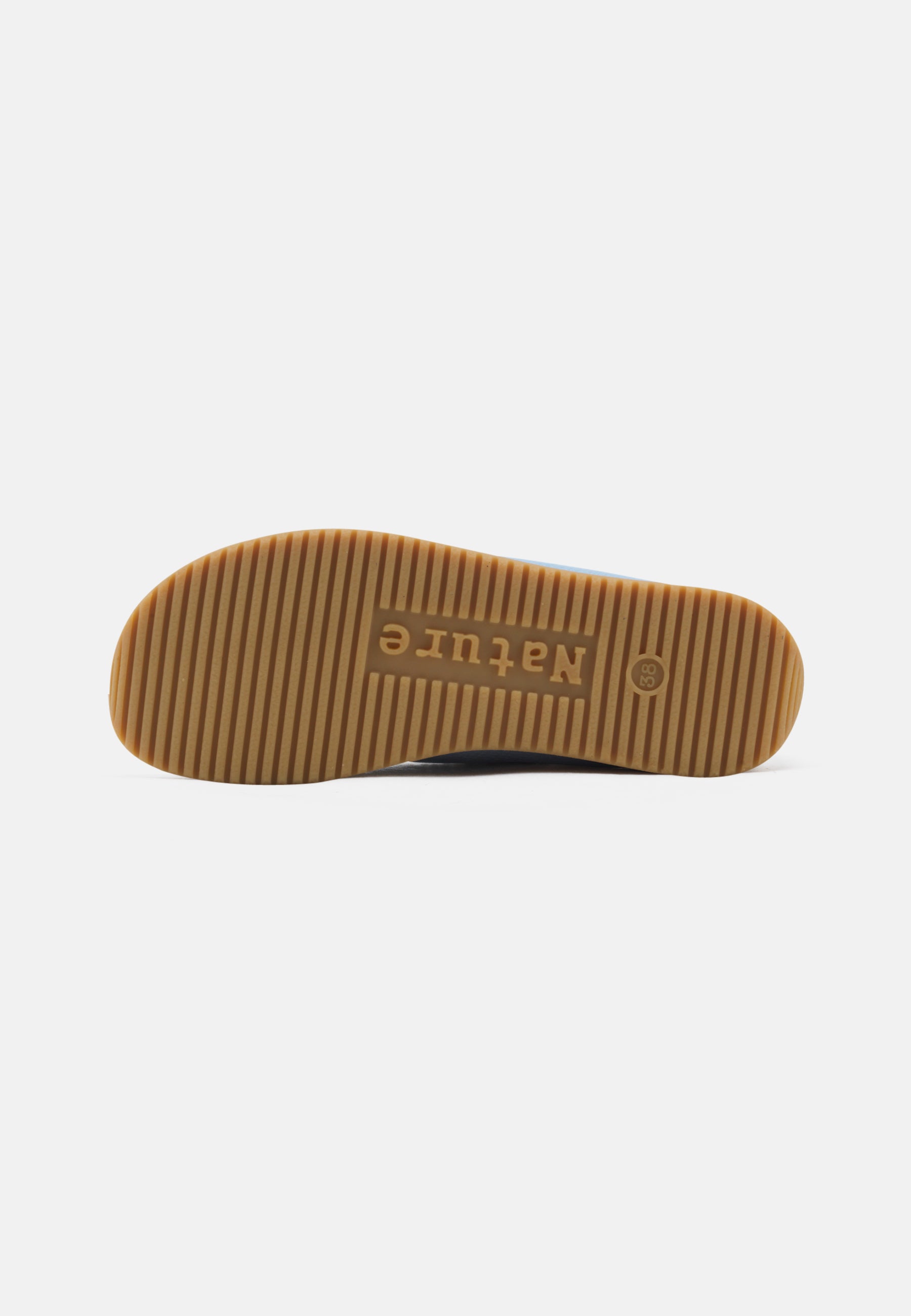Nature Footwear Elly Snøresko Læder I farve Sky med ydersål af naturgummi