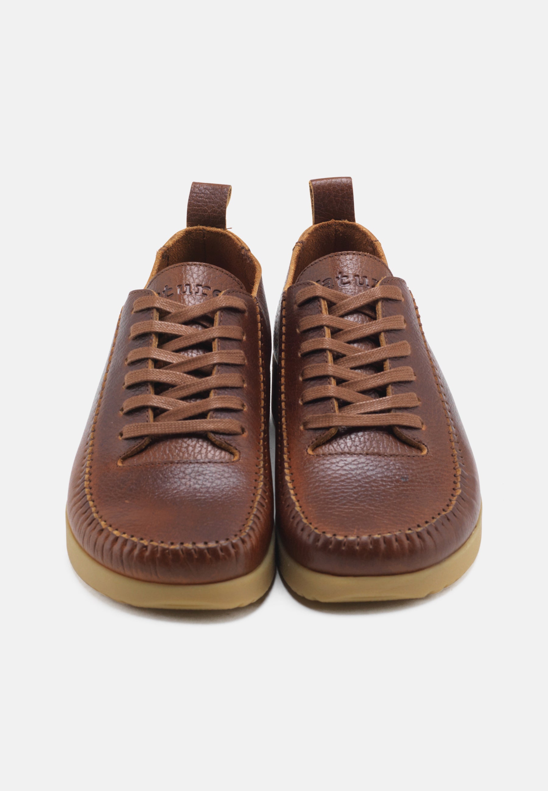 Nature Footwear Elly Sko Leather Shoe 114 Tobacco
