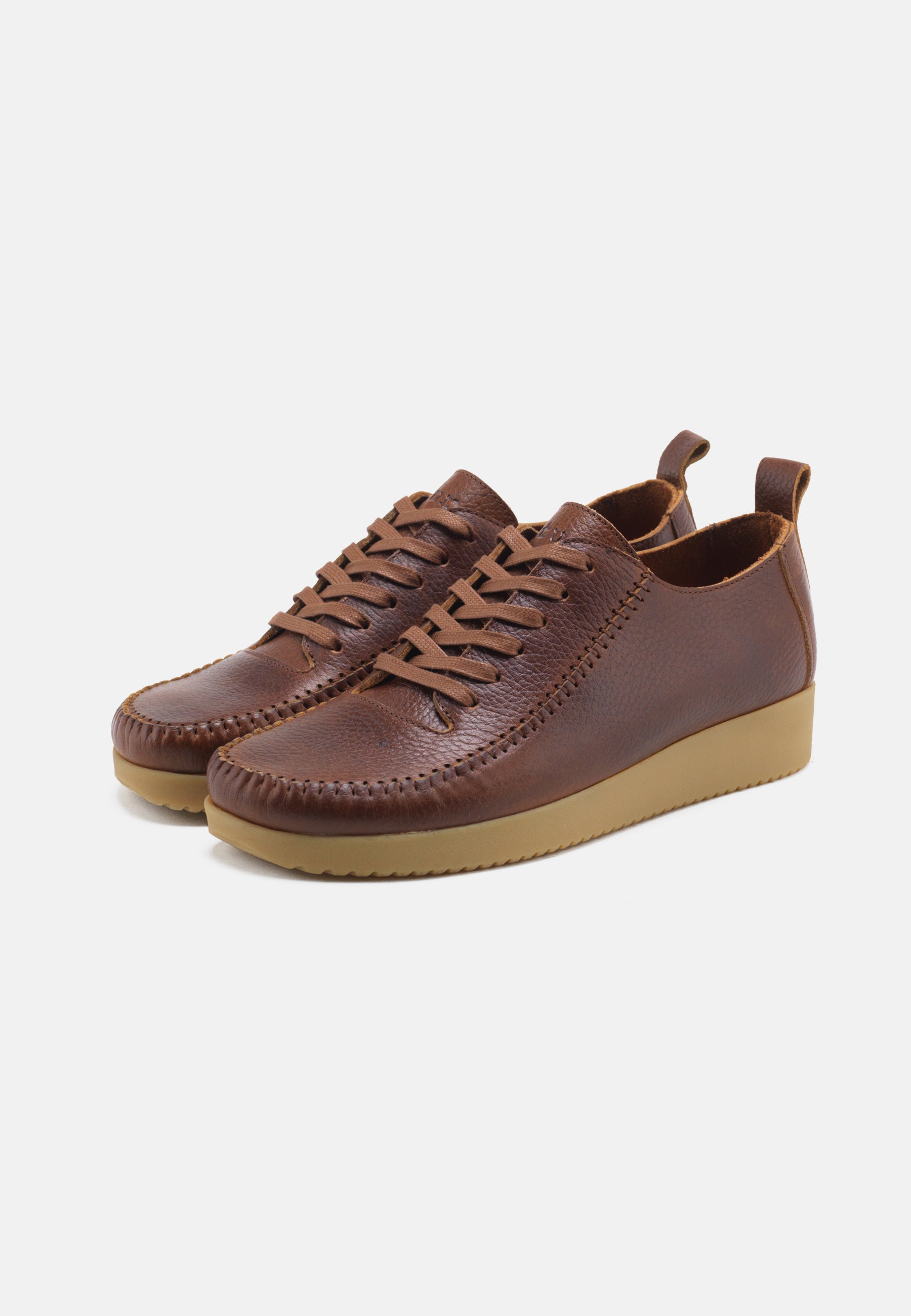Nature Footwear Elly Sko Leather Shoe 114 Tobacco