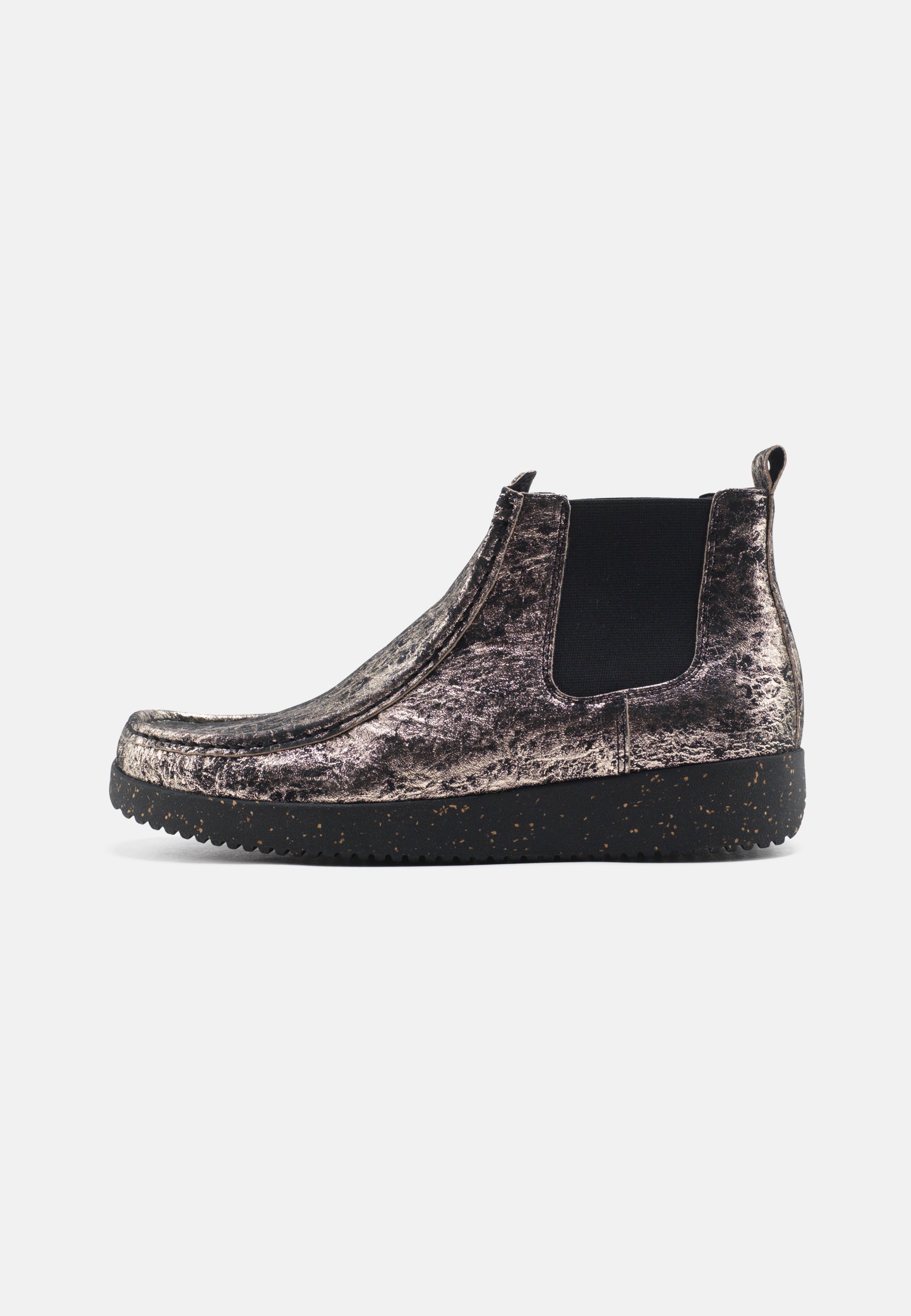 Nature Footwear Ester Støvle Leather Boot 200 Black/Gold