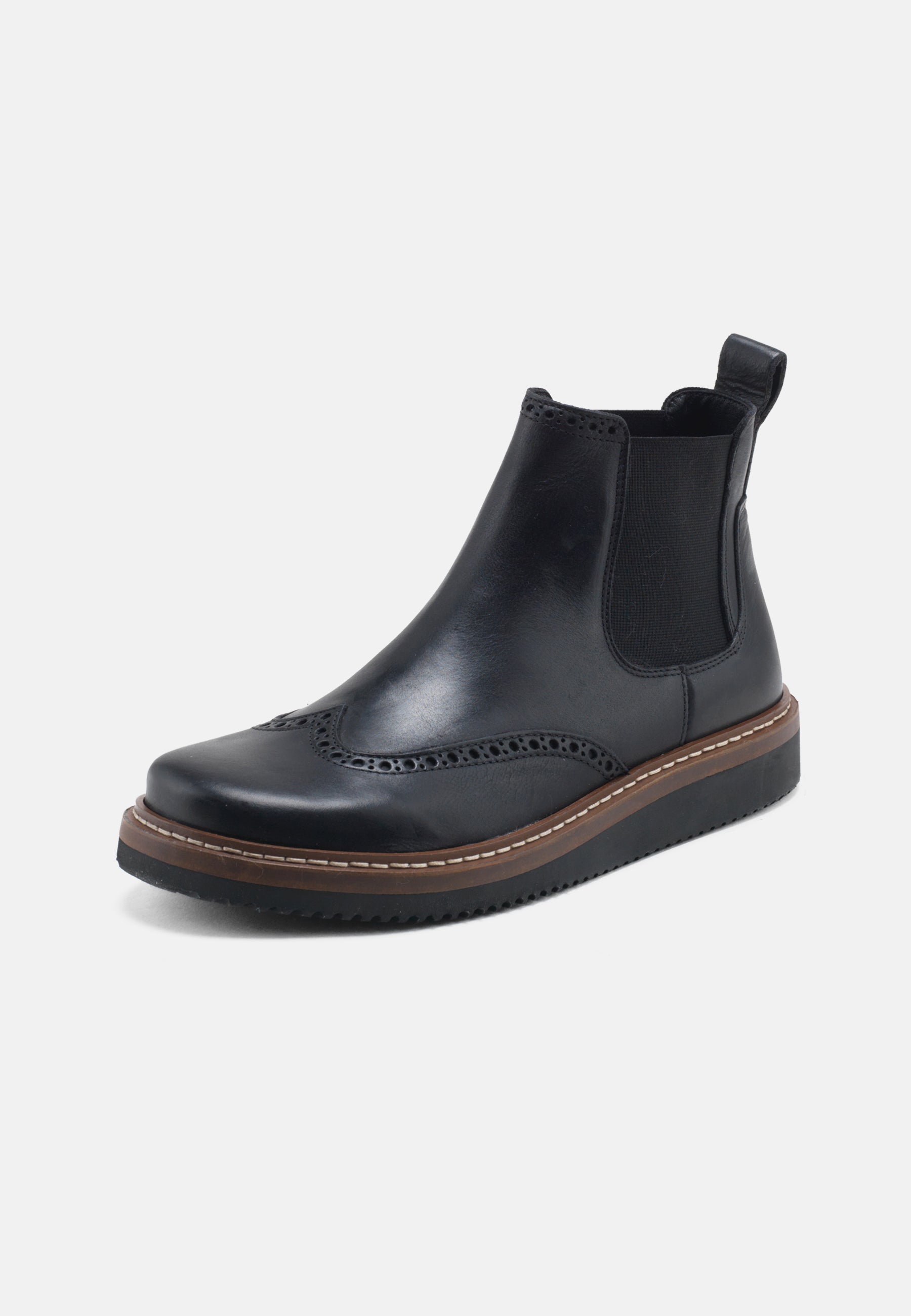 Nature Footwear Gudrun Støvle Waxy Leather Boot 002 Black