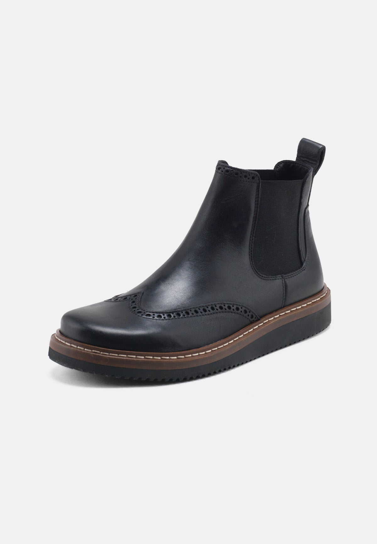 Nature Footwear Gudrun Støvle Waxy Leather Boot 002 Black