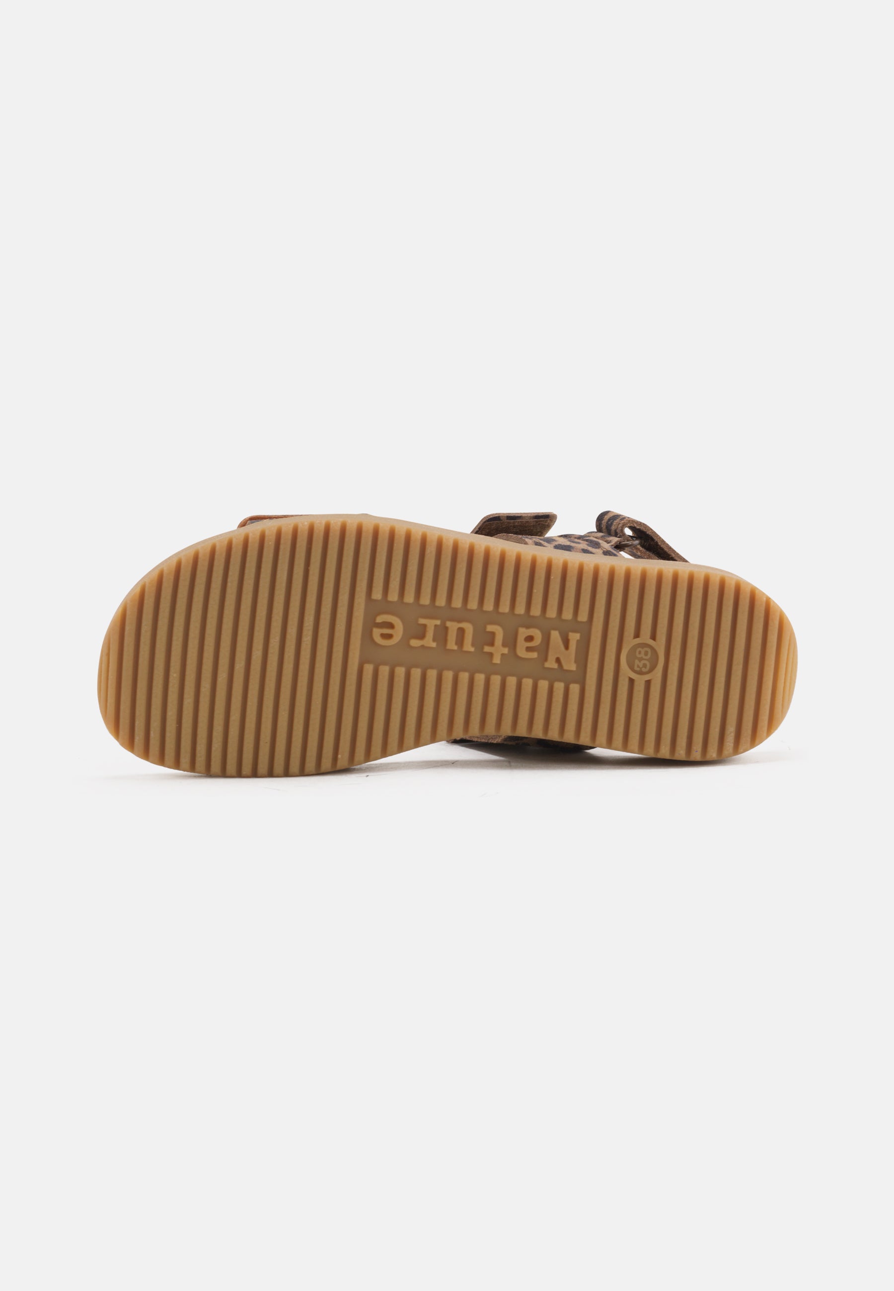Nature Footwear Karen Sandal Suede Print Sandal 100 Leopard