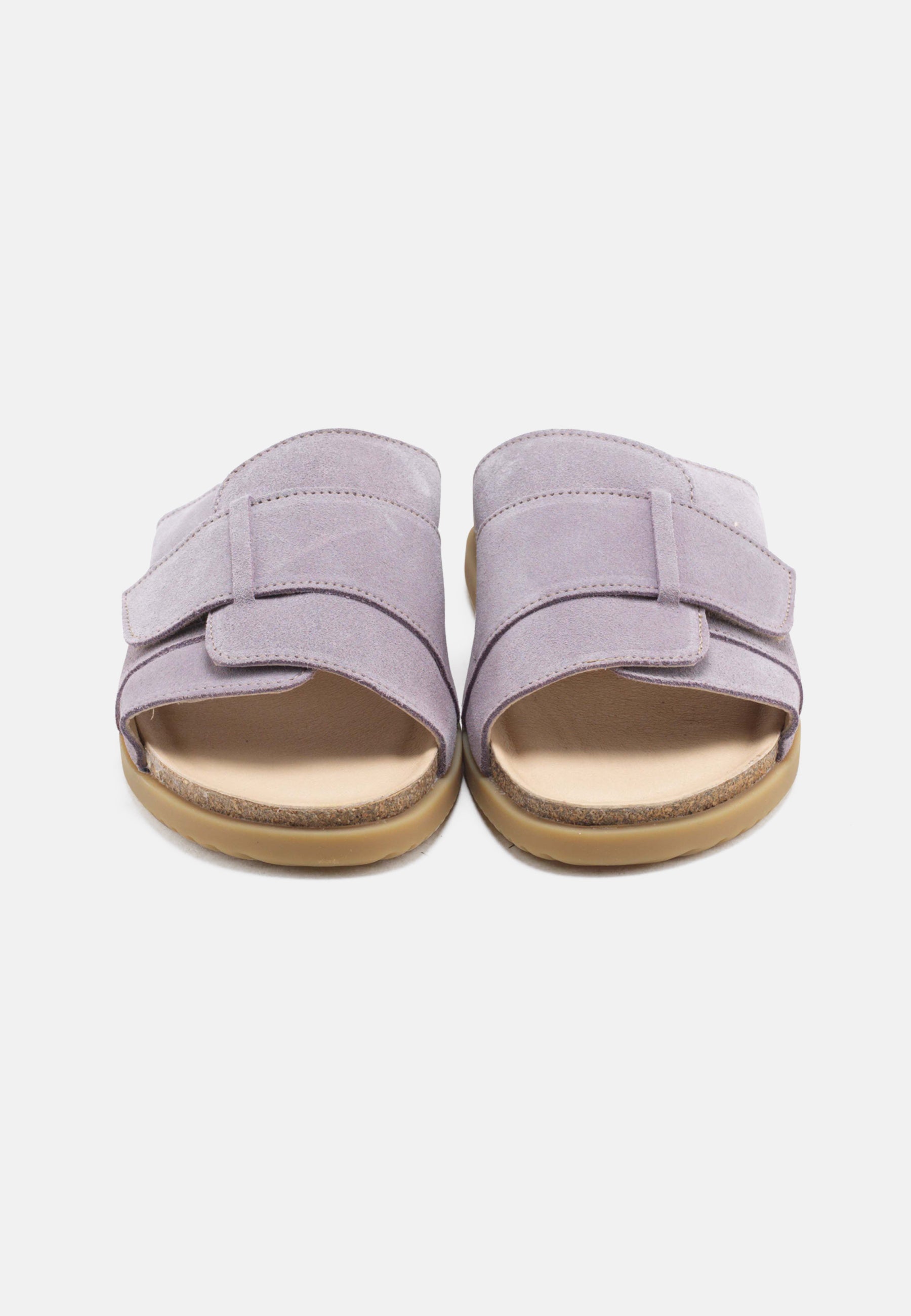 Nature Footwear Katrine Sandal Suede Slide 141 Crocus