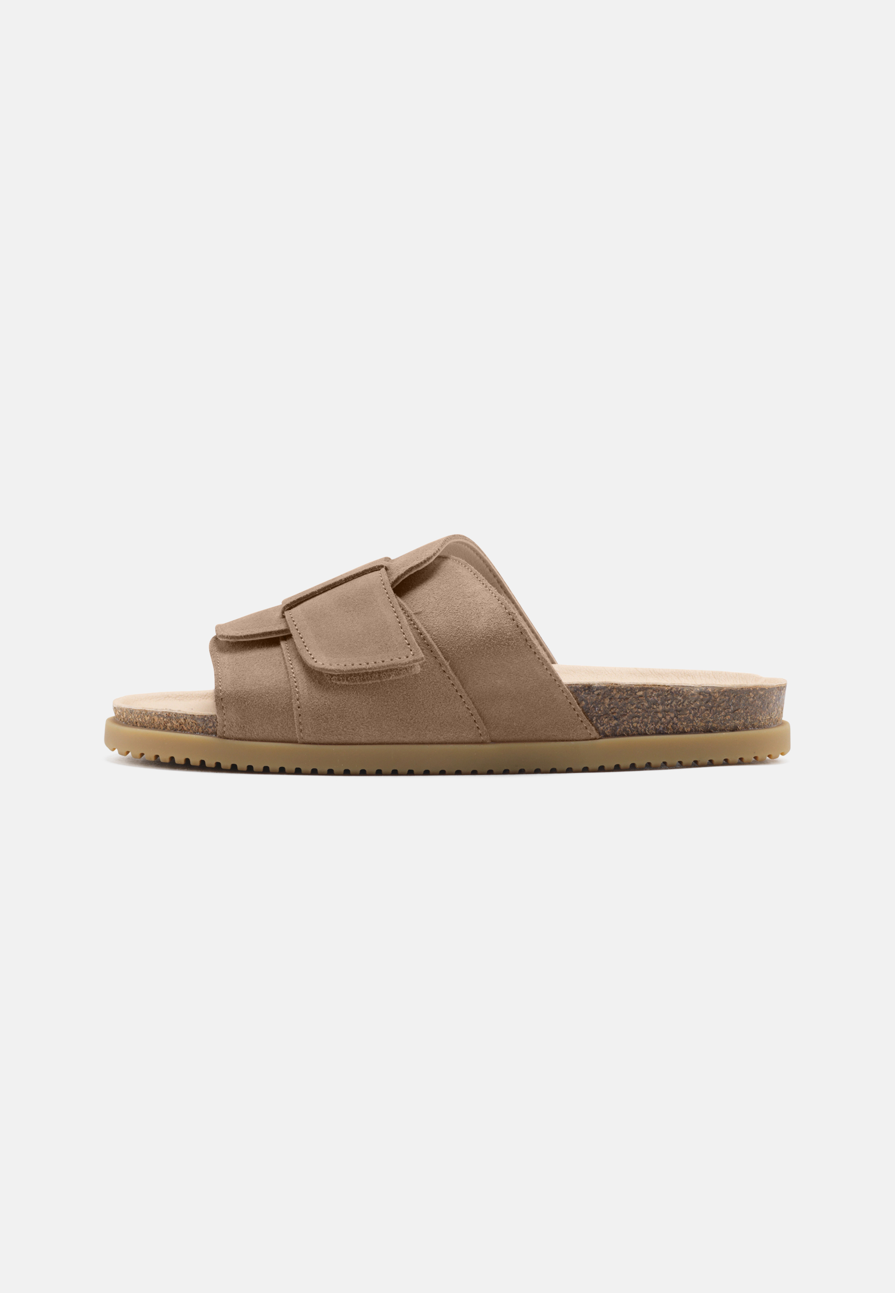 Nature Footwear Katrine Sandal Suede Slide 157 Moonrock