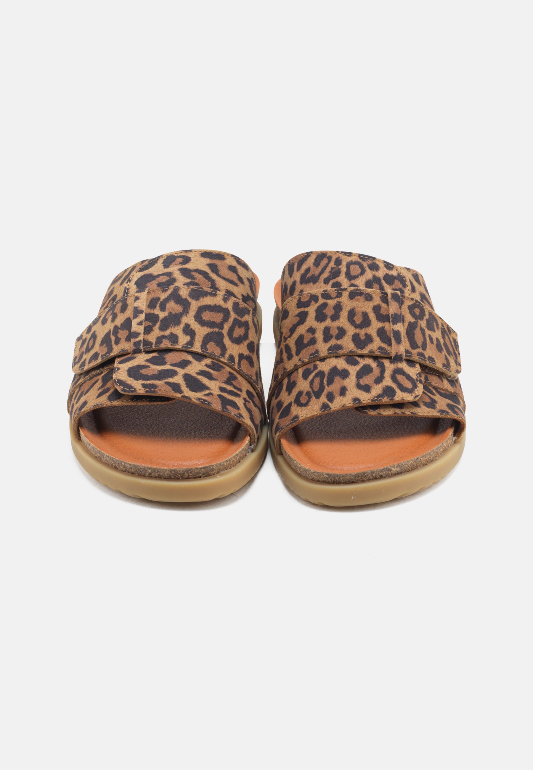 Nature Footwear Katrine Sandal Suede Print Slide 100 Leopard