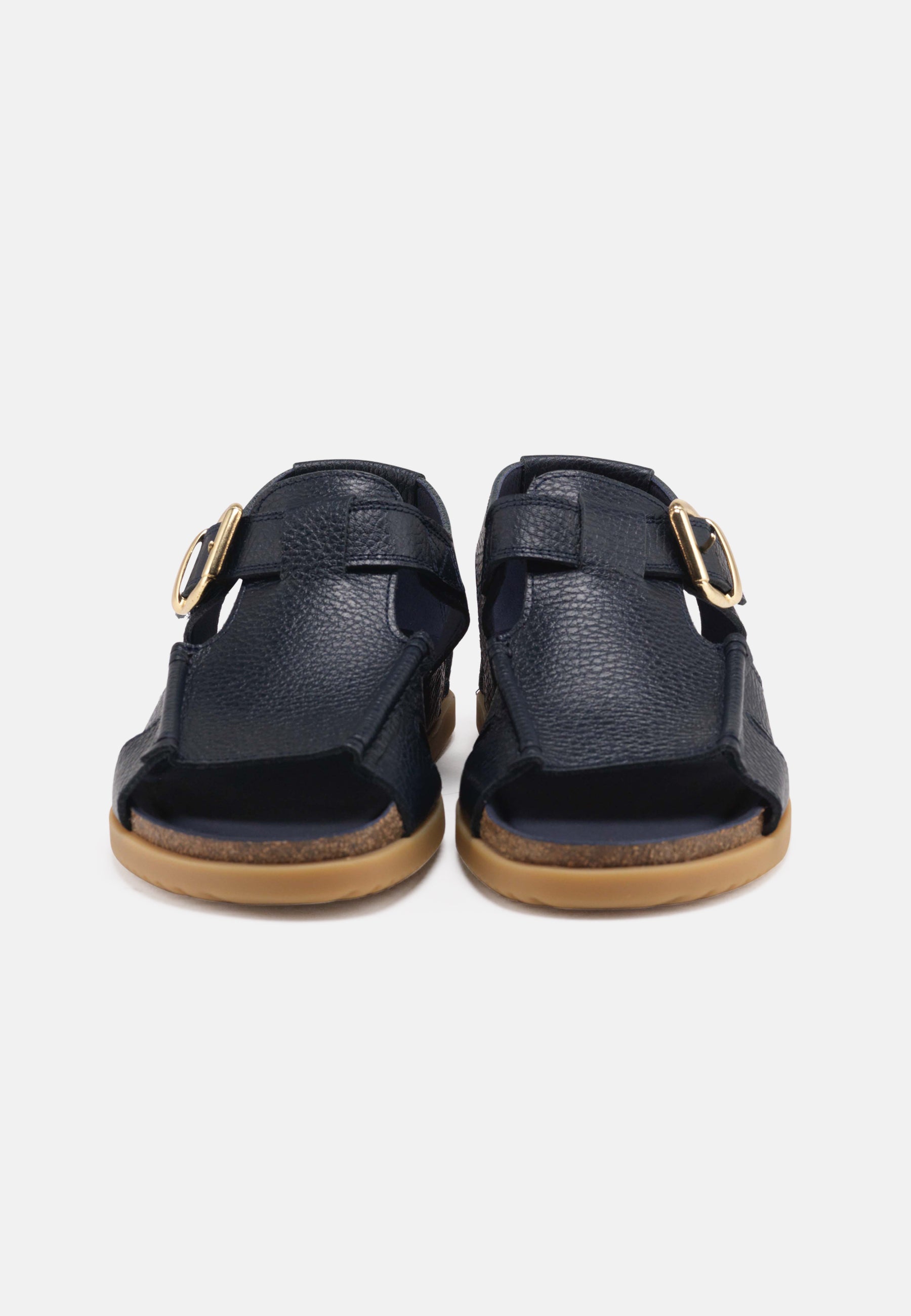 Nature Footwear Lene Sandal Leather Sandal 004 Navy