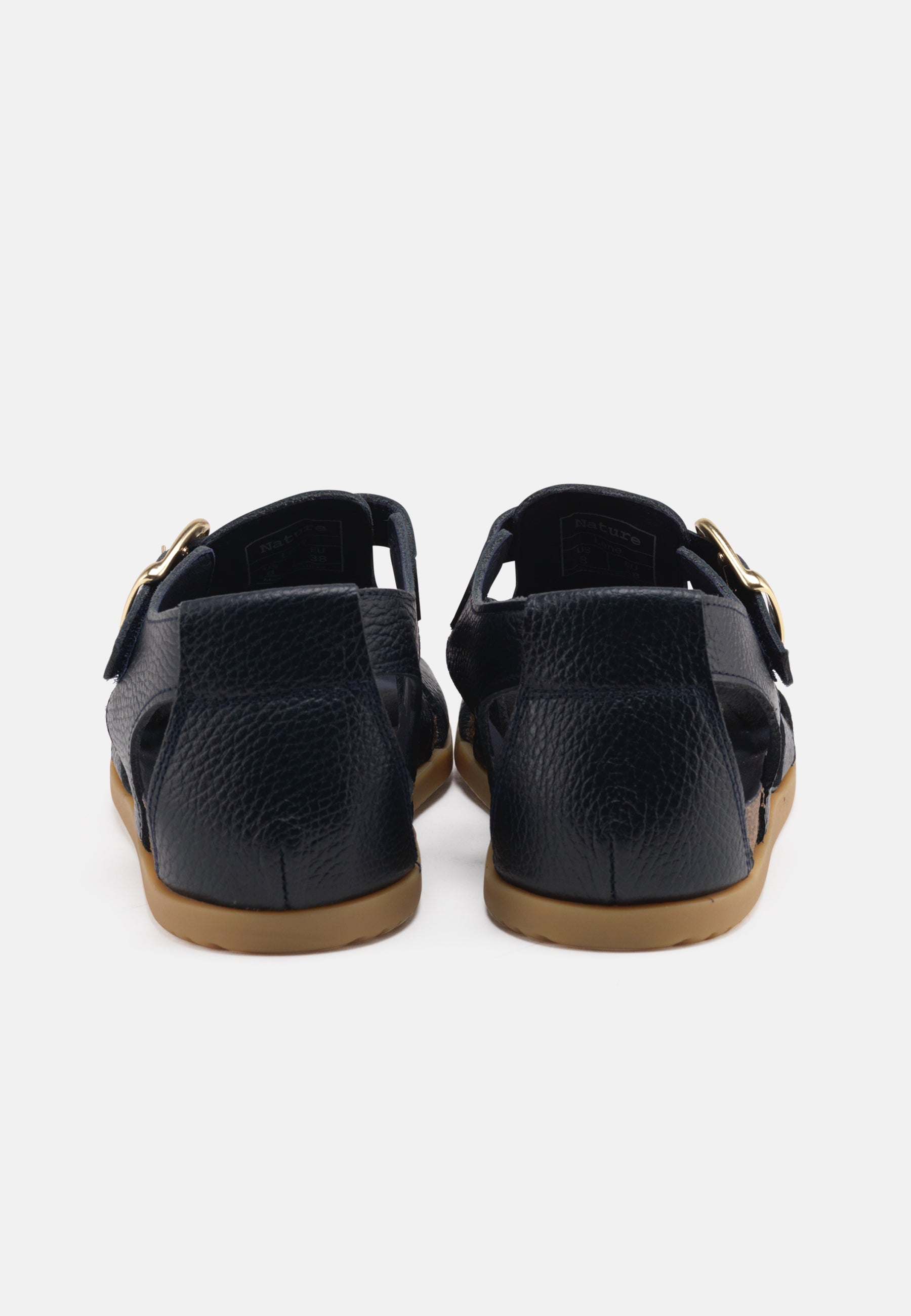 Nature Footwear Lene Sandal Leather Sandal 004 Navy
