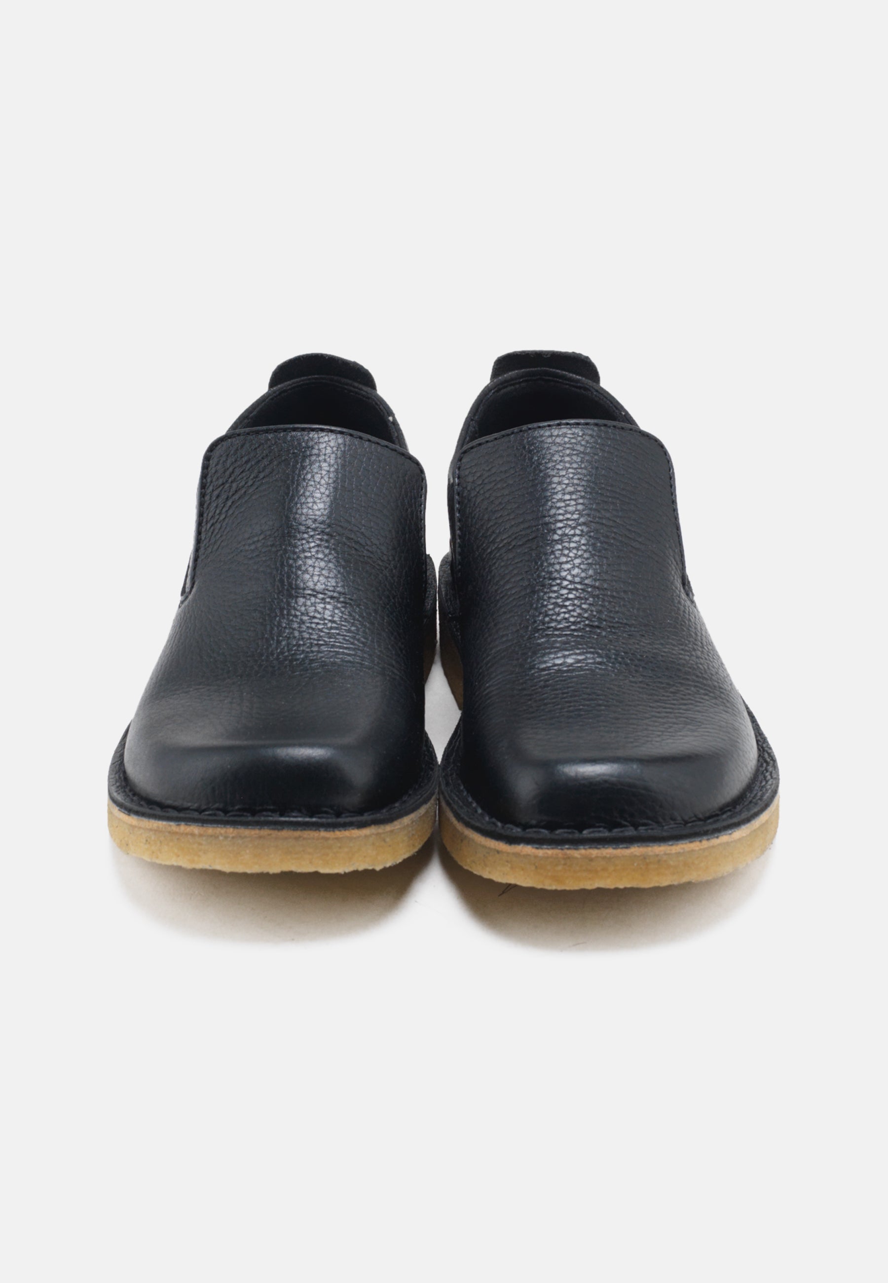 Nature Footwear Lisa Sko Leather Slip on 002 Black