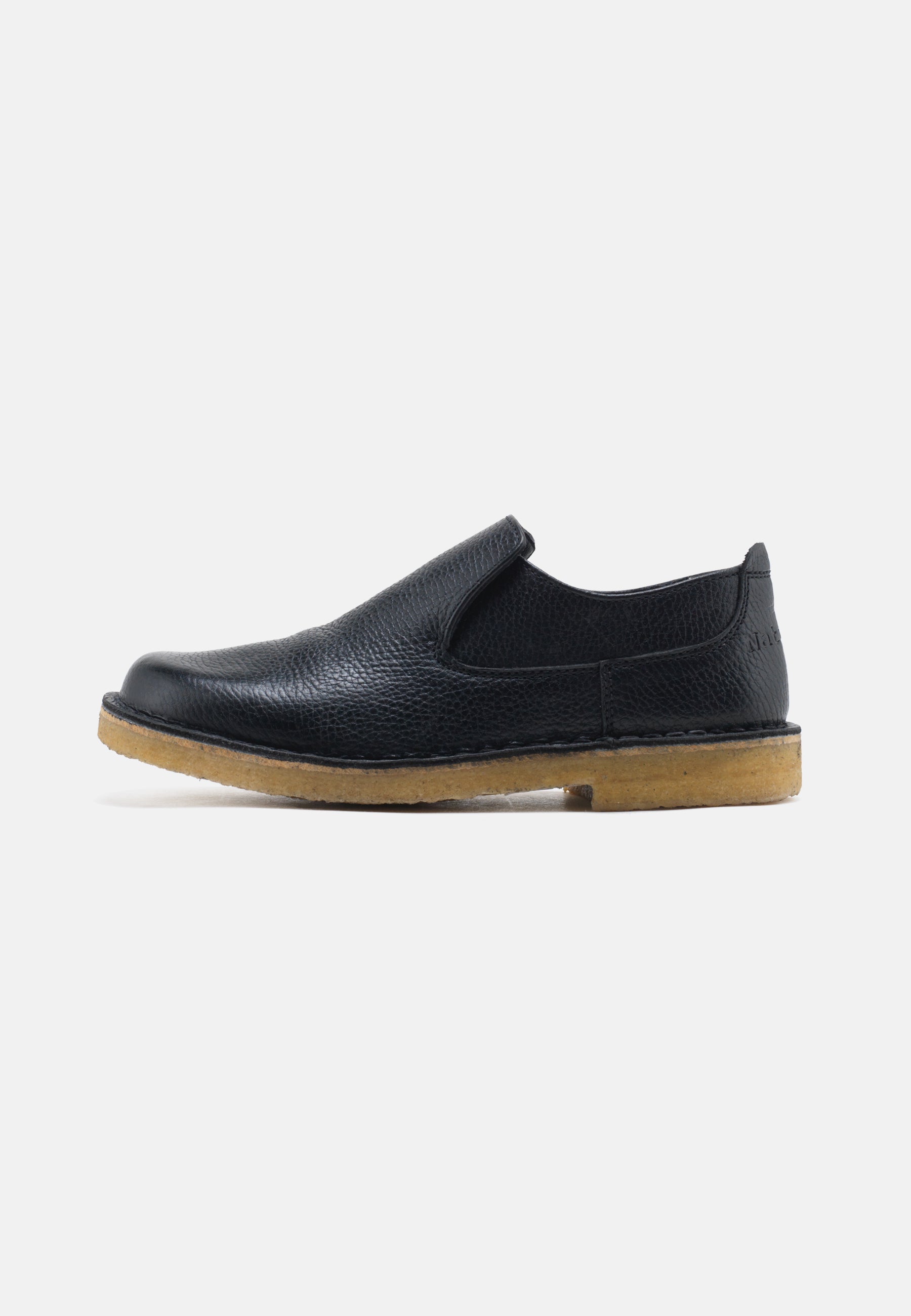 Nature Footwear Lisa Sko Leather Slip on 002 Black