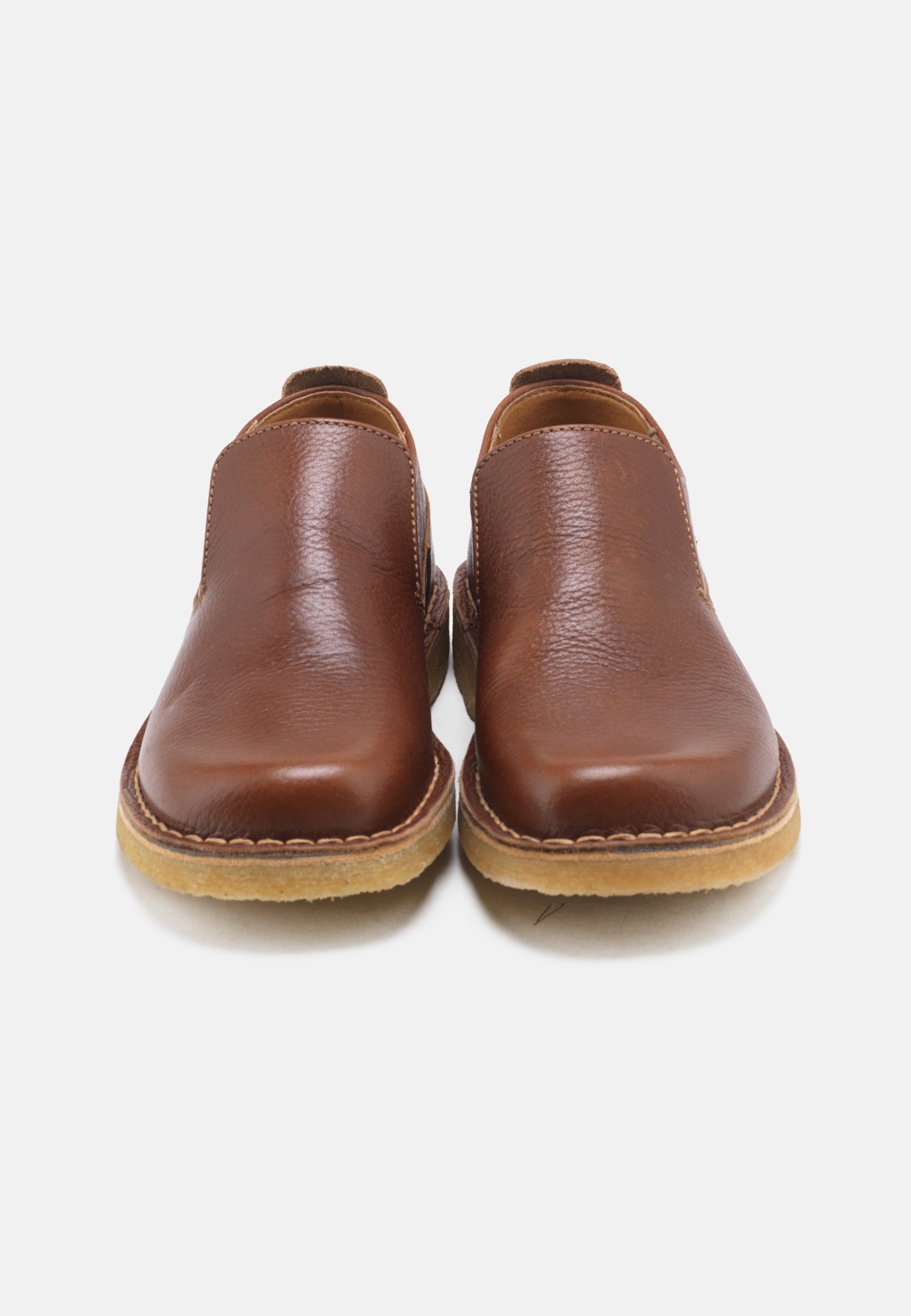 Nature Footwear Lisa Sko Leather Slip on 114 Tobacco