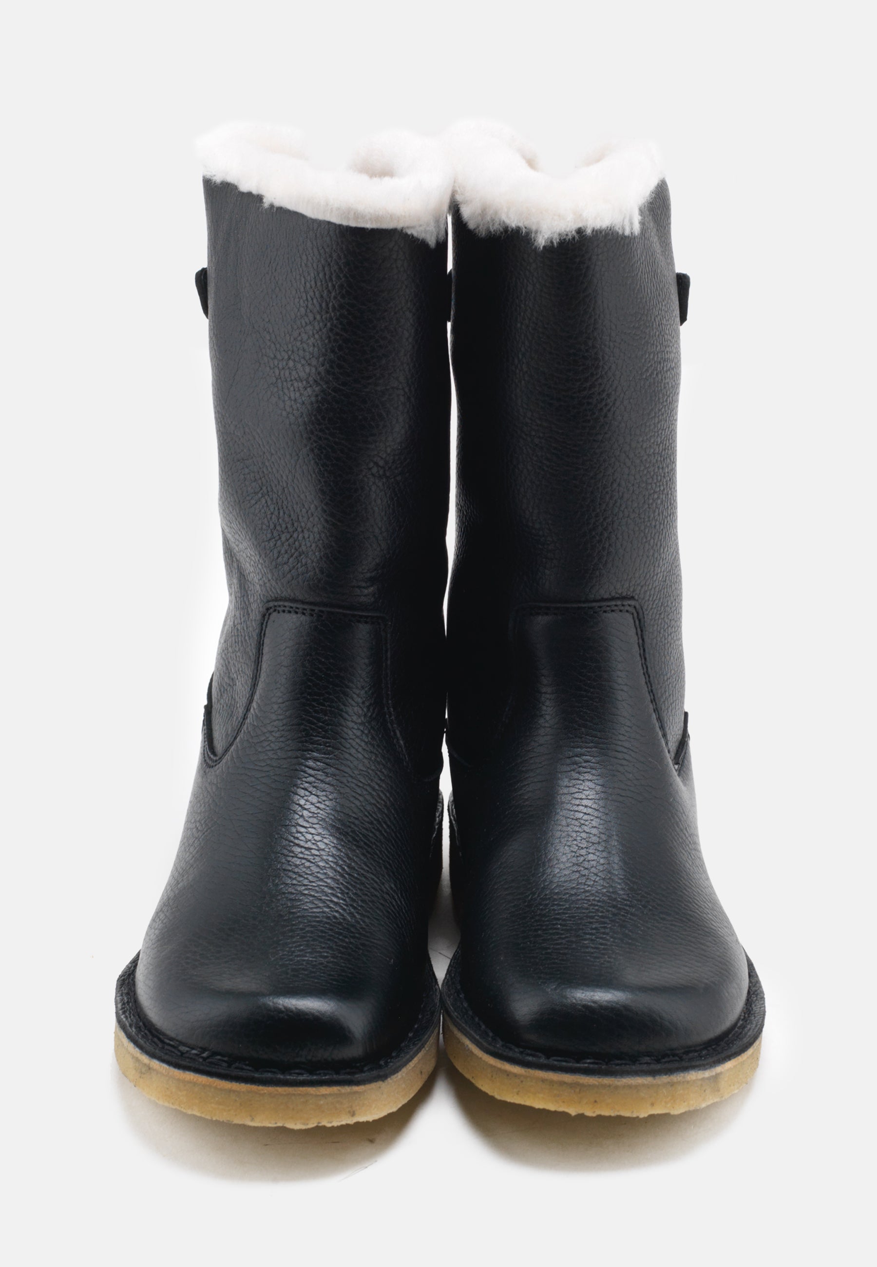 Nature Footwear Louise Varmforet Støvle Leather Boot 002 Black