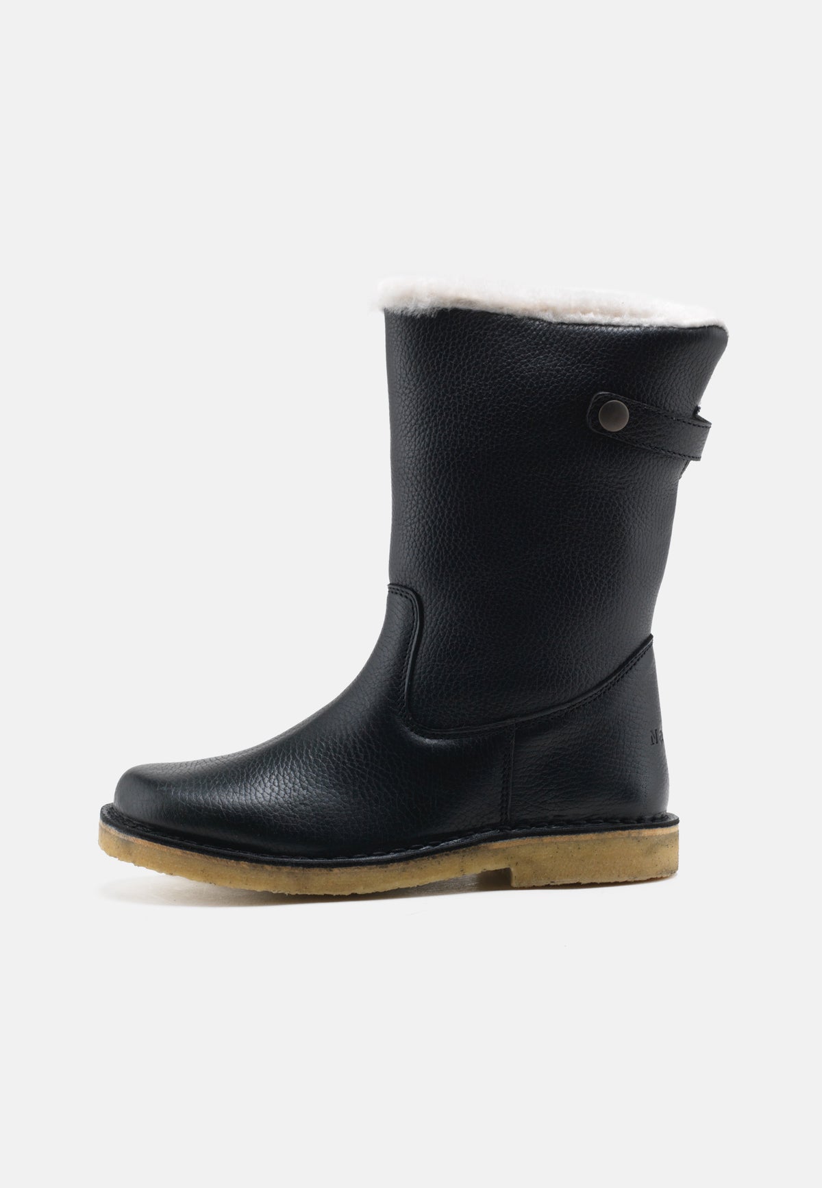Nature Footwear Louise Varmforet Støvle Leather Boot 002 Black