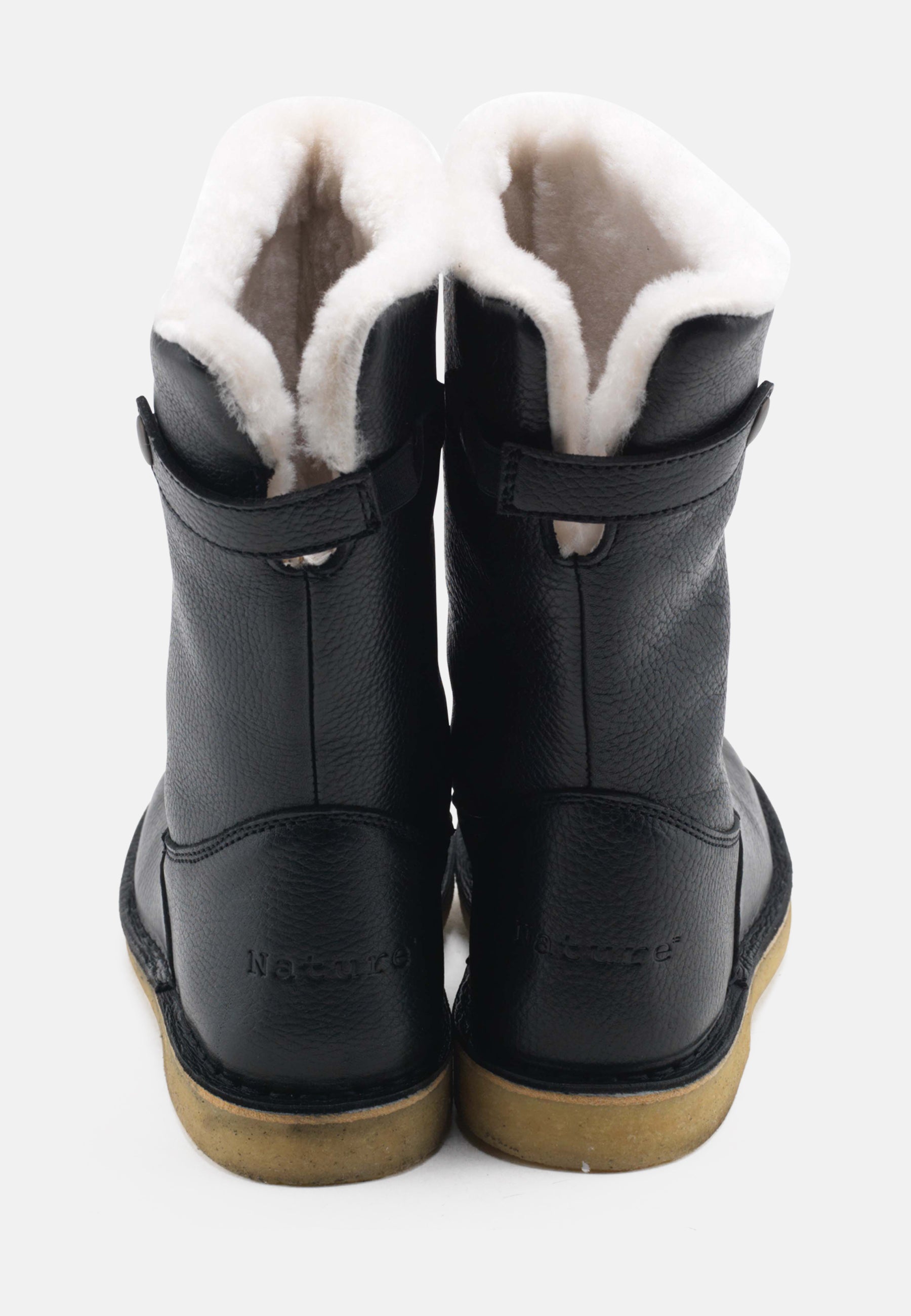 Nature Footwear Louise Varmforet Støvle Leather Boot 002 Black