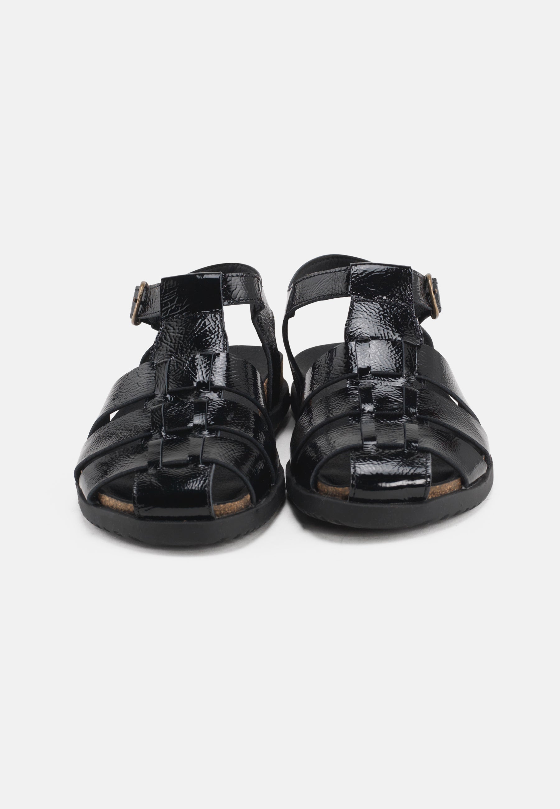 Nature Footwear Malene Sandal Leather Sandal 002 Black