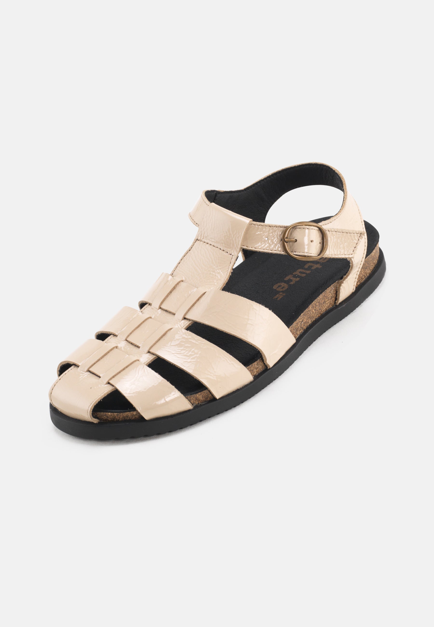 Nature Footwear Malene Sandal Leather Sandal 119 Cream