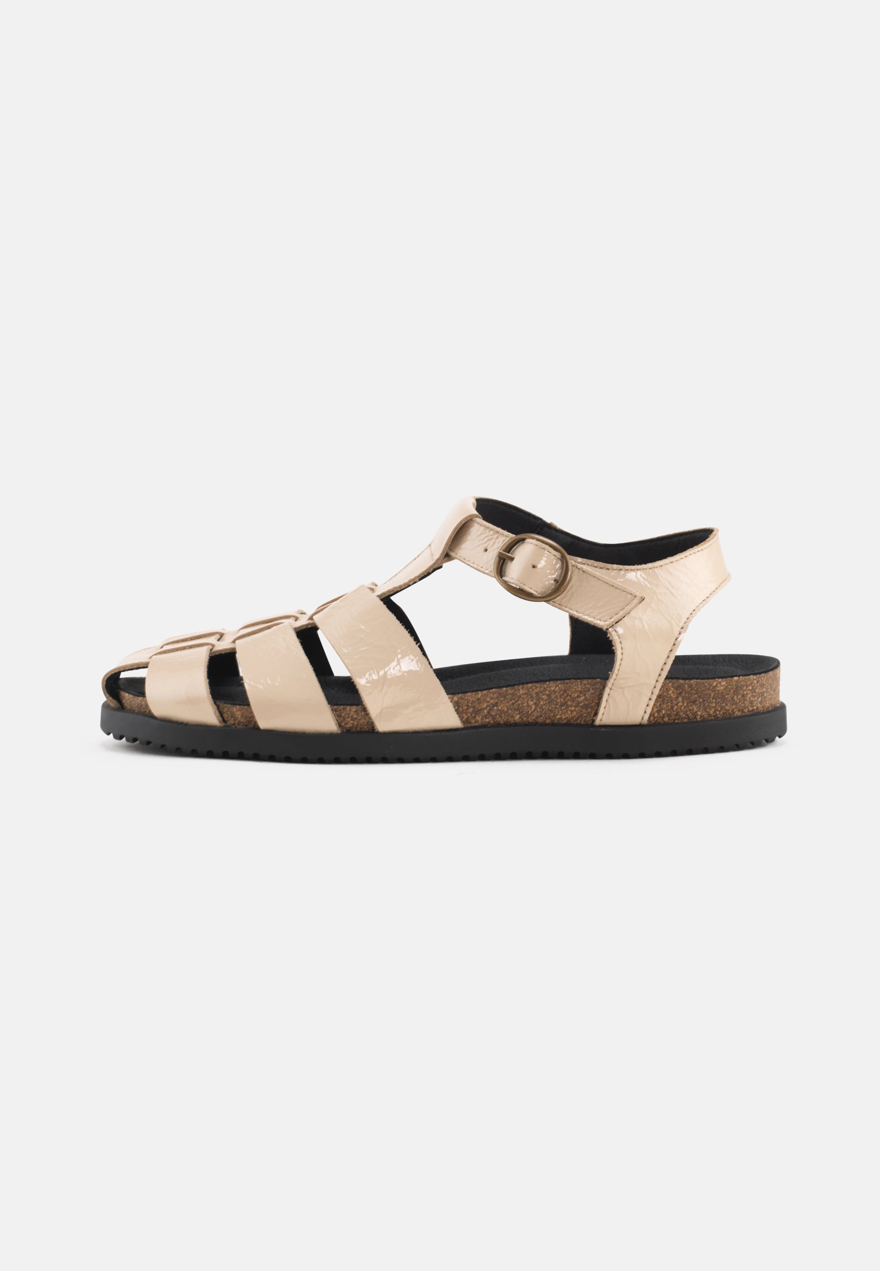 Nature Footwear Malene Sandal Leather Sandal 119 Cream