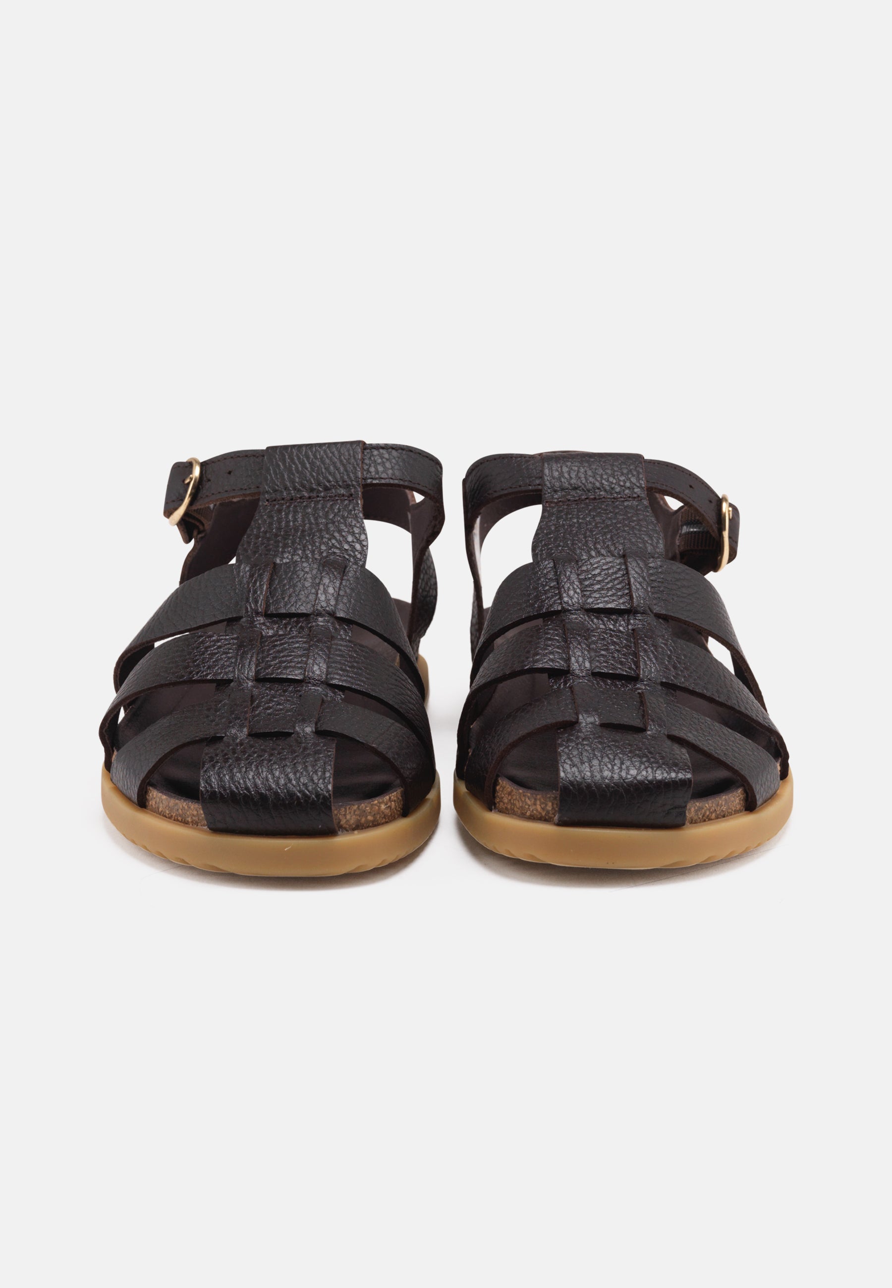 Nature Footwear Malene Sandal Leather Sandal 018 Coffee