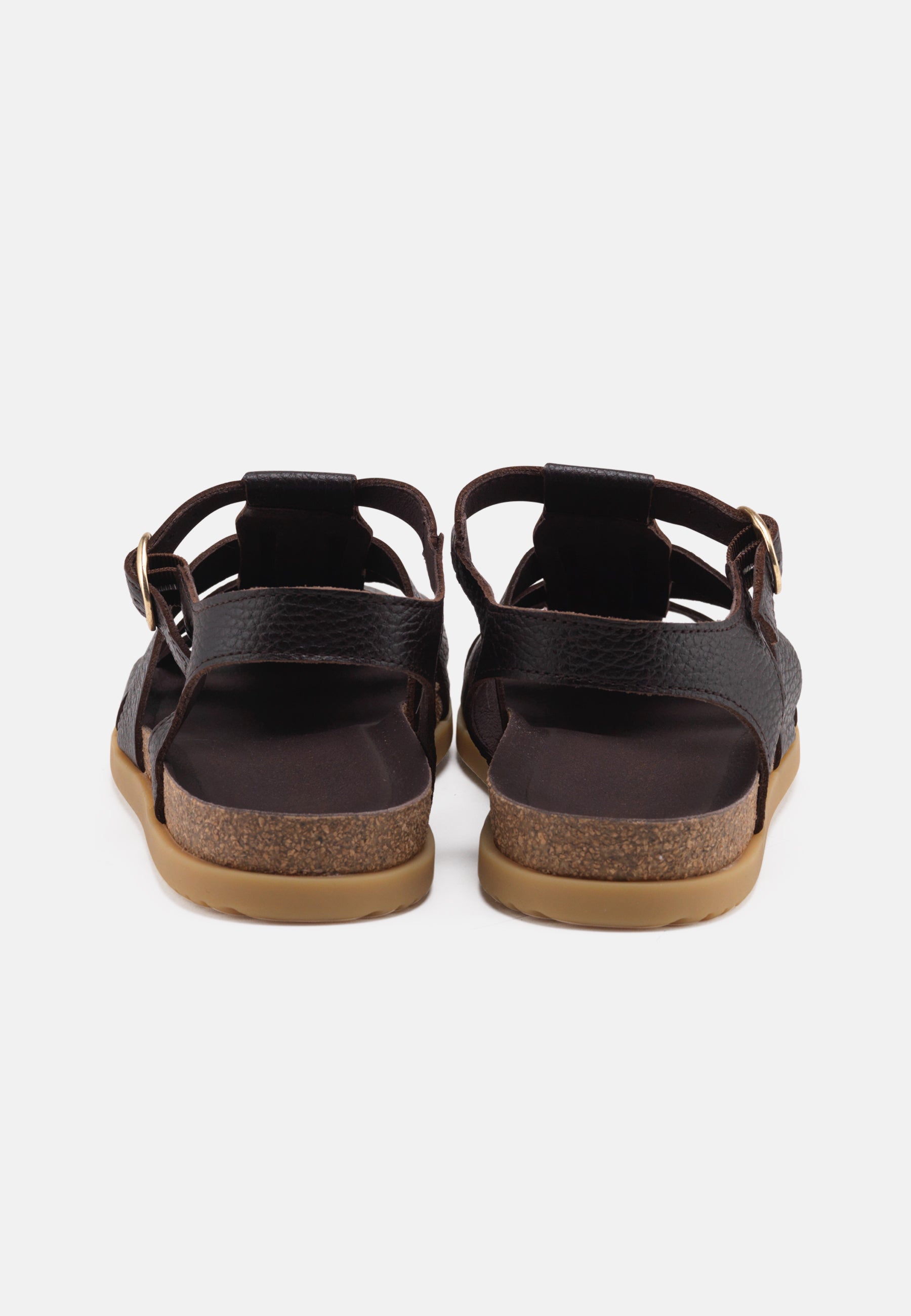 Nature Footwear Malene Sandal Leather Sandal 018 Coffee